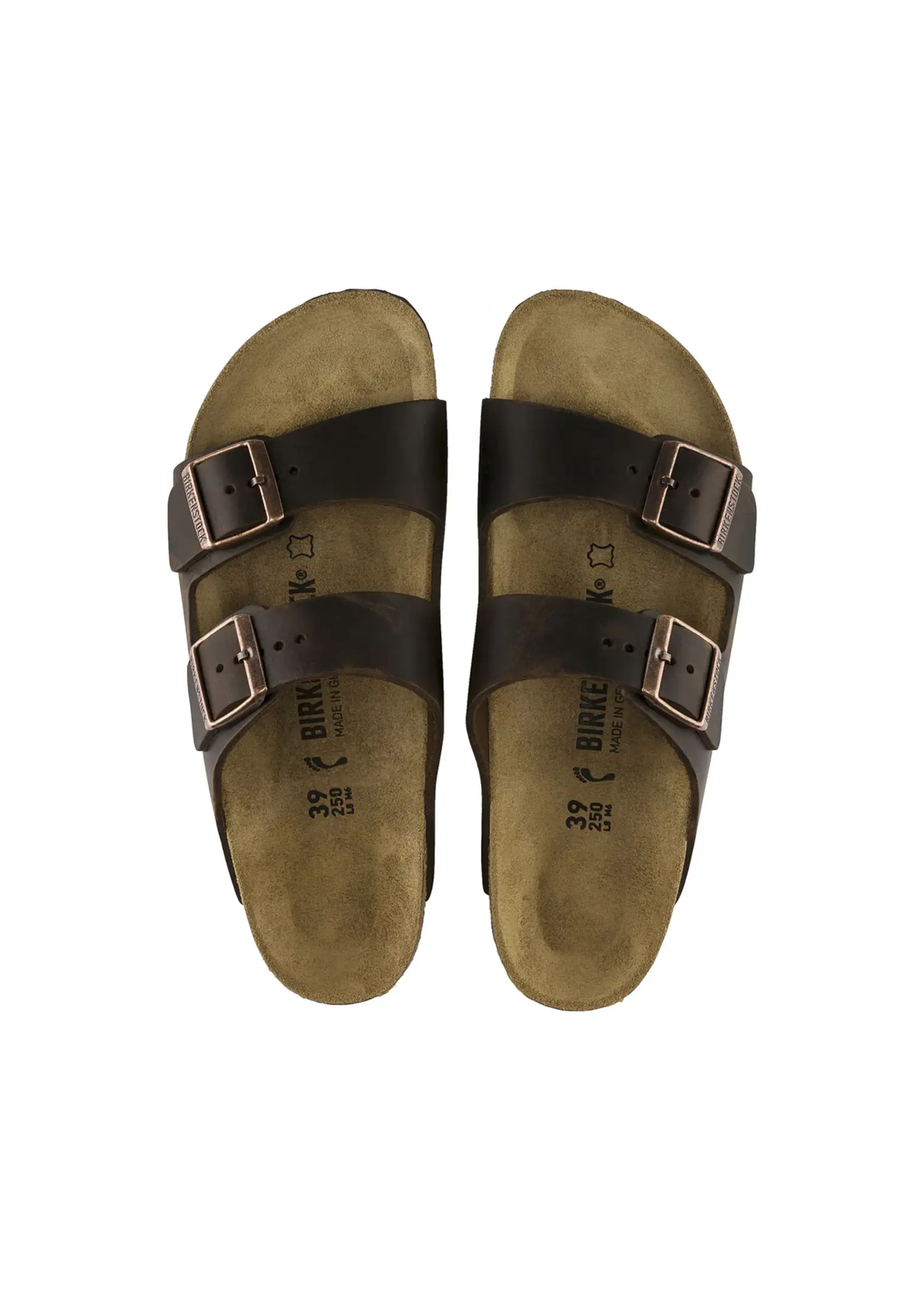 Birkenstock Birkenstock Arizona Habana Oiled Leather Regular