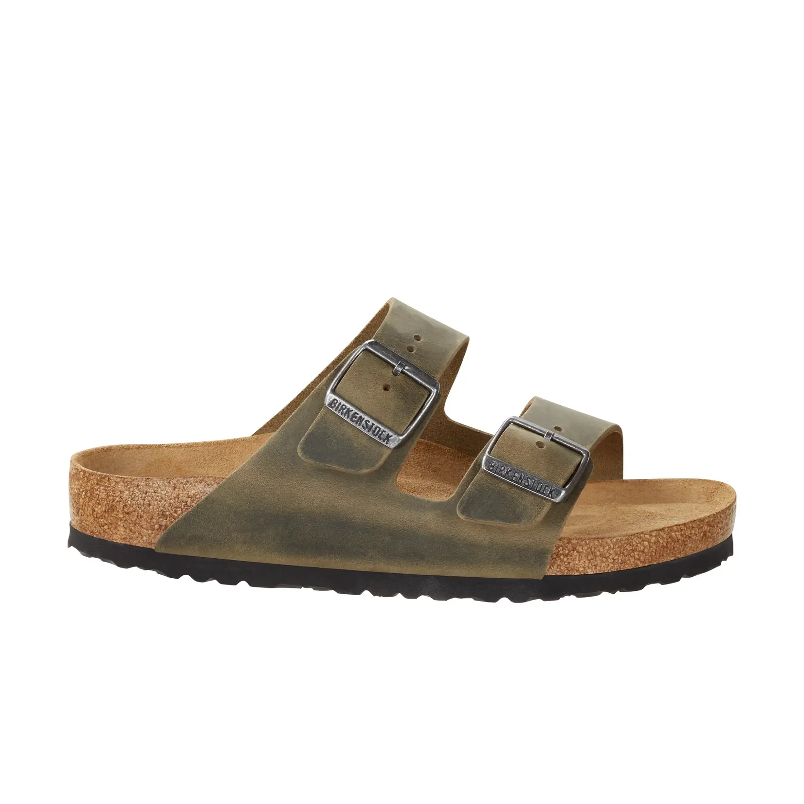 Birkenstock Arizona SFB Faded khaki oiled leather