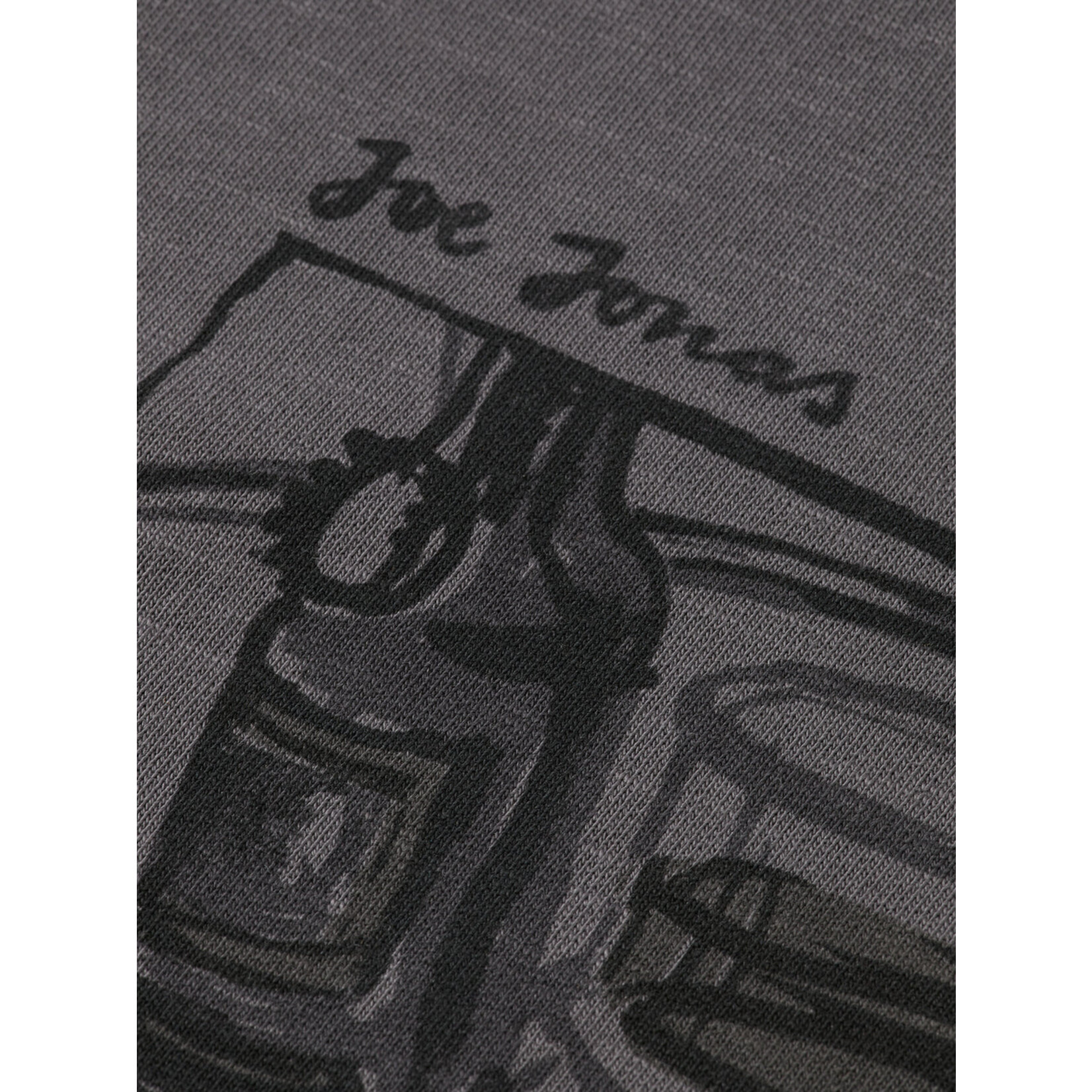 Scotch & Soda Scotch Soda x Joe Jonas washed artwork hoodie Asphalt