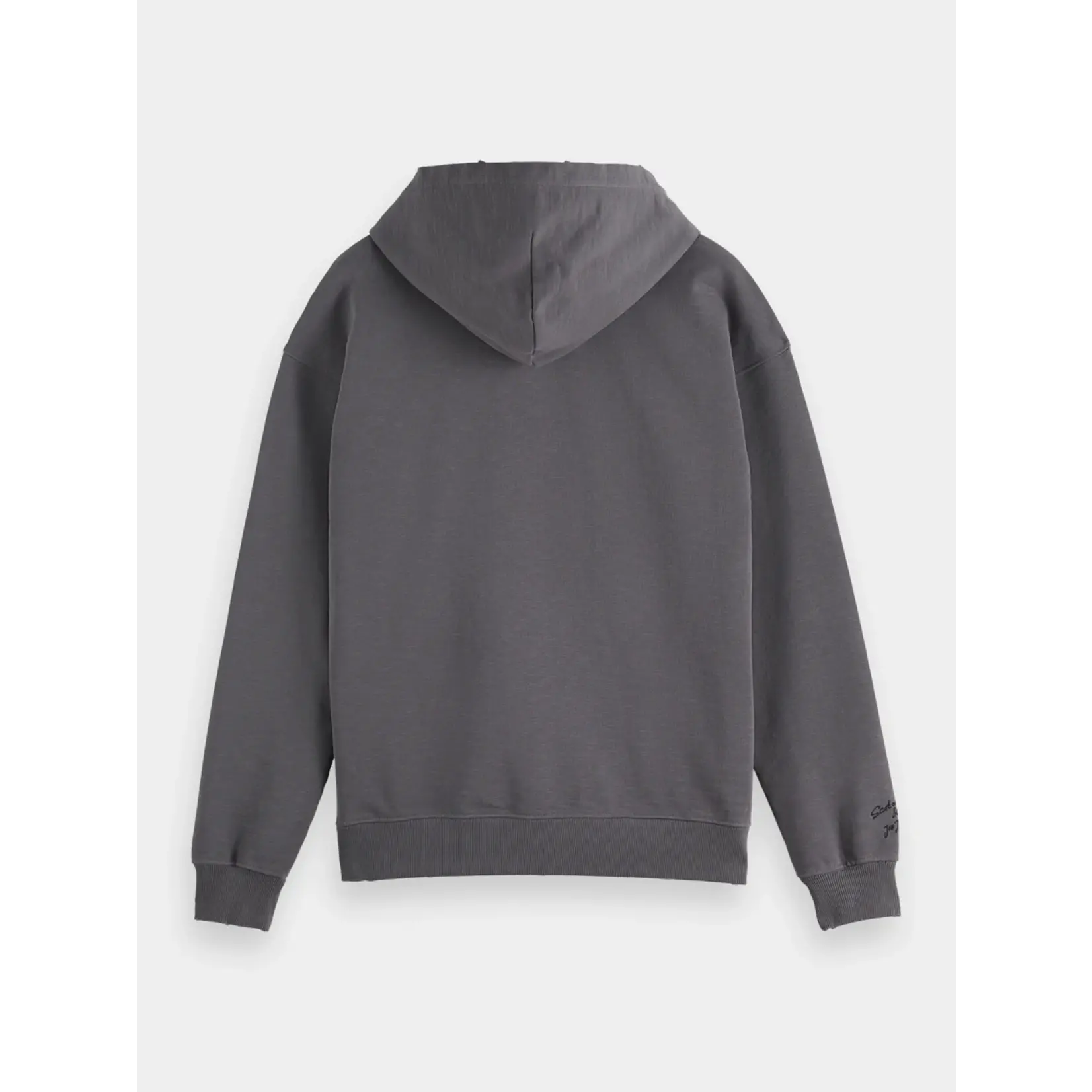 Scotch & Soda Scotch Soda x Joe Jonas washed artwork hoodie Asphalt