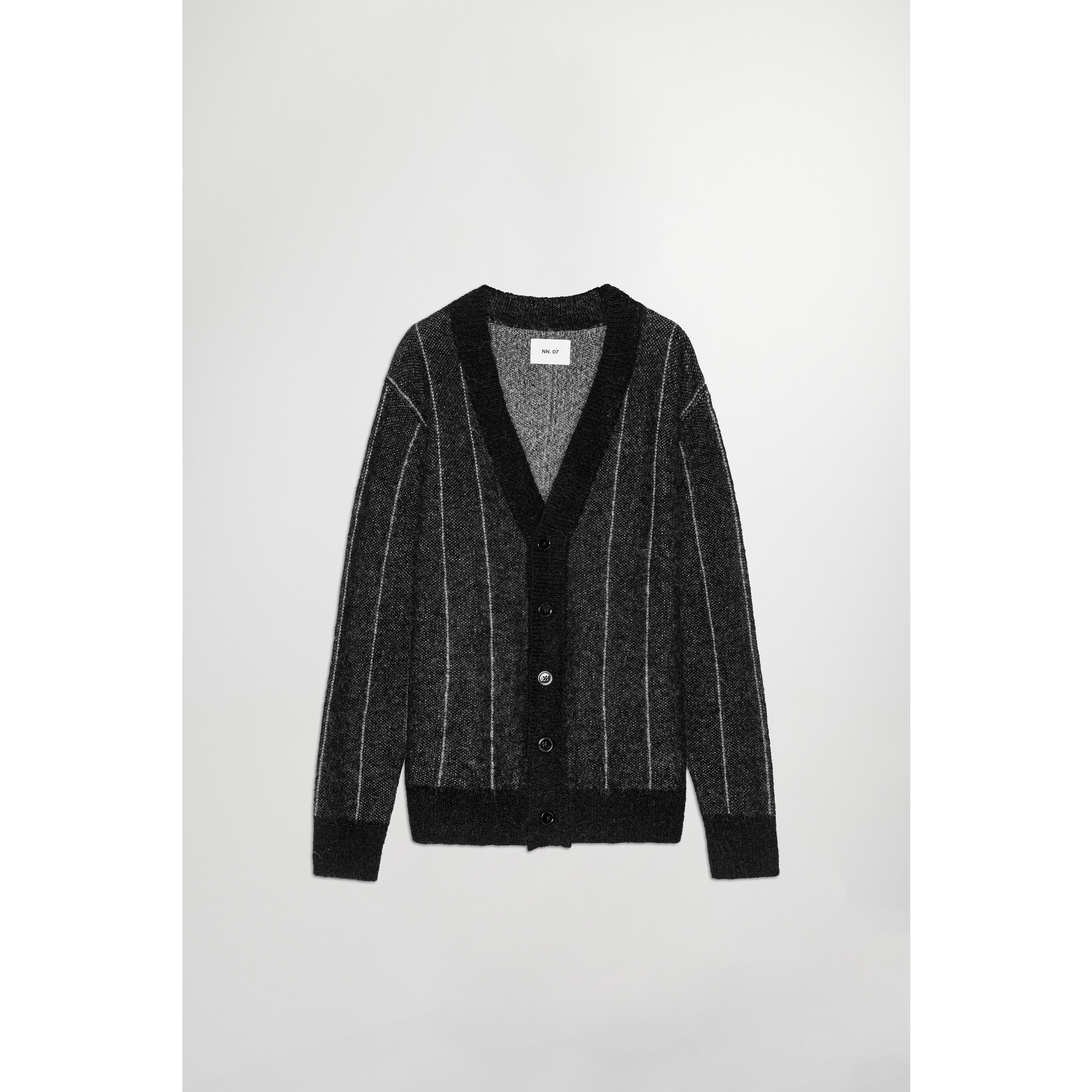 NN07 Billy Cardigan 6594 Black Stripe