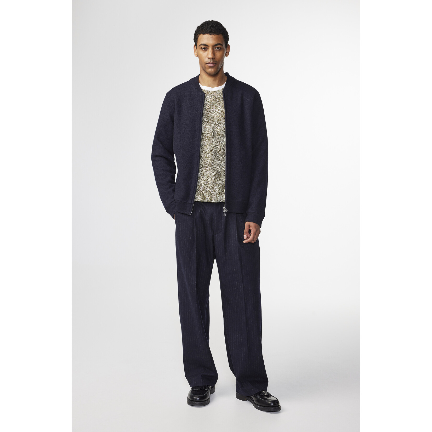 NN07 Bomber boiled 6398 Navy