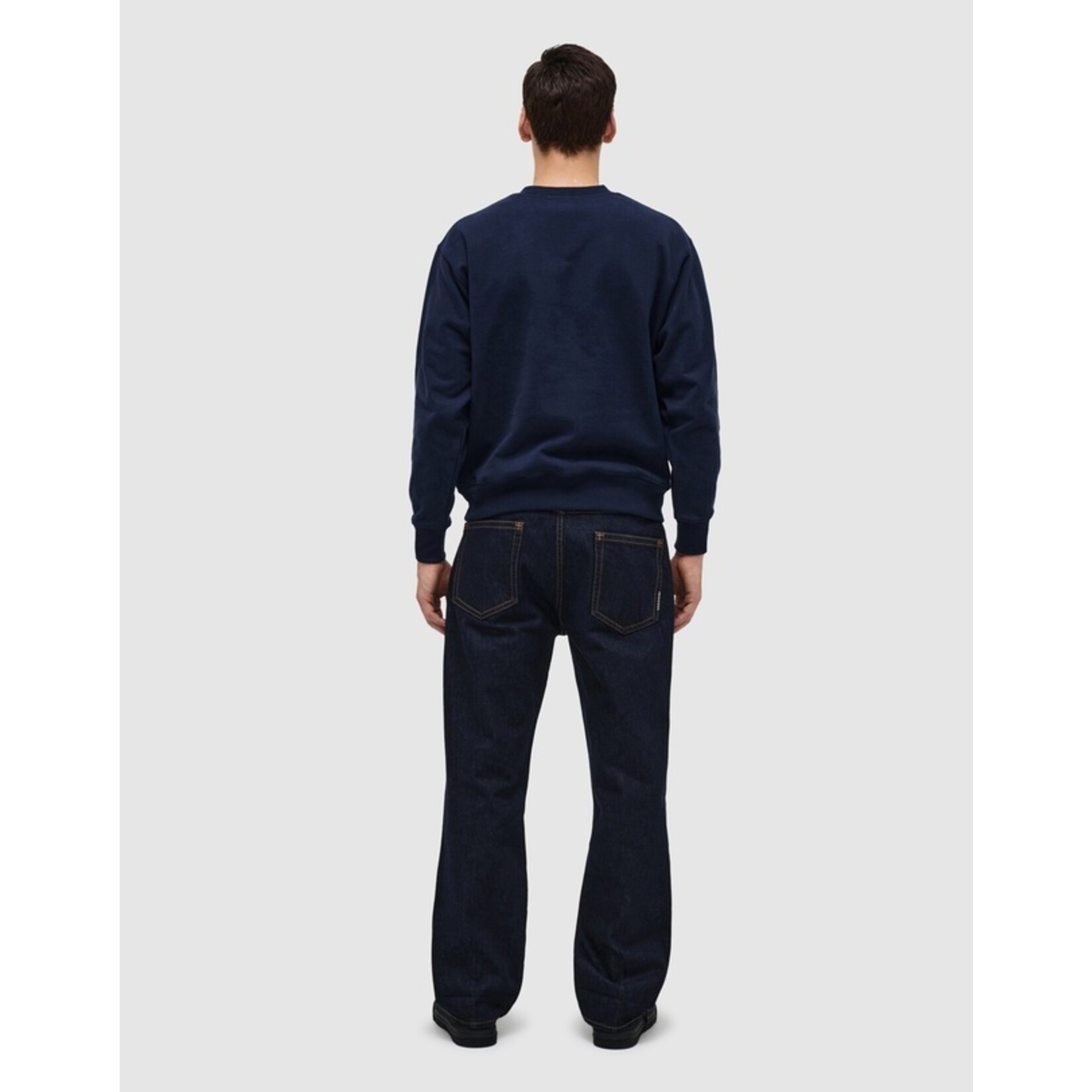 NEUW NEUW EMBROIDERY CREW NAVY