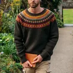Eribe Knitwear Scotland Eribé-Stoneybrek Sweater P4148