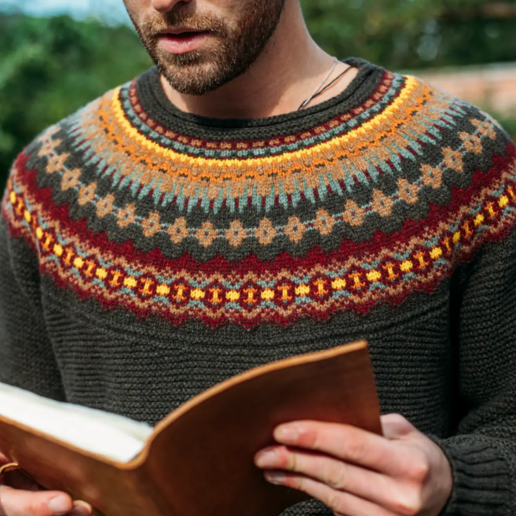 Eribe Knitwear Scotland Eribé-Stoneybrek Sweater P4148