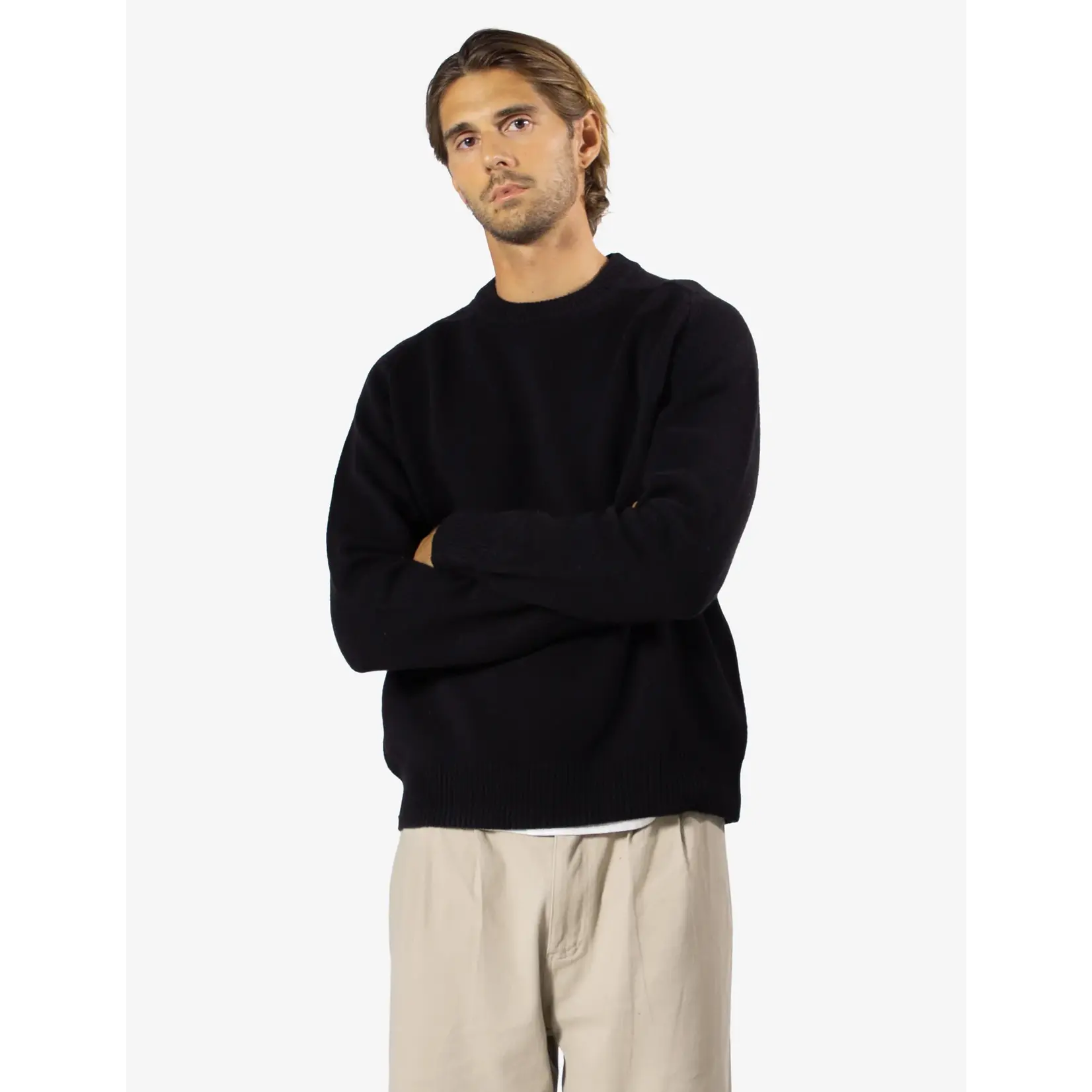 Mr Simple Fred Crew Knit