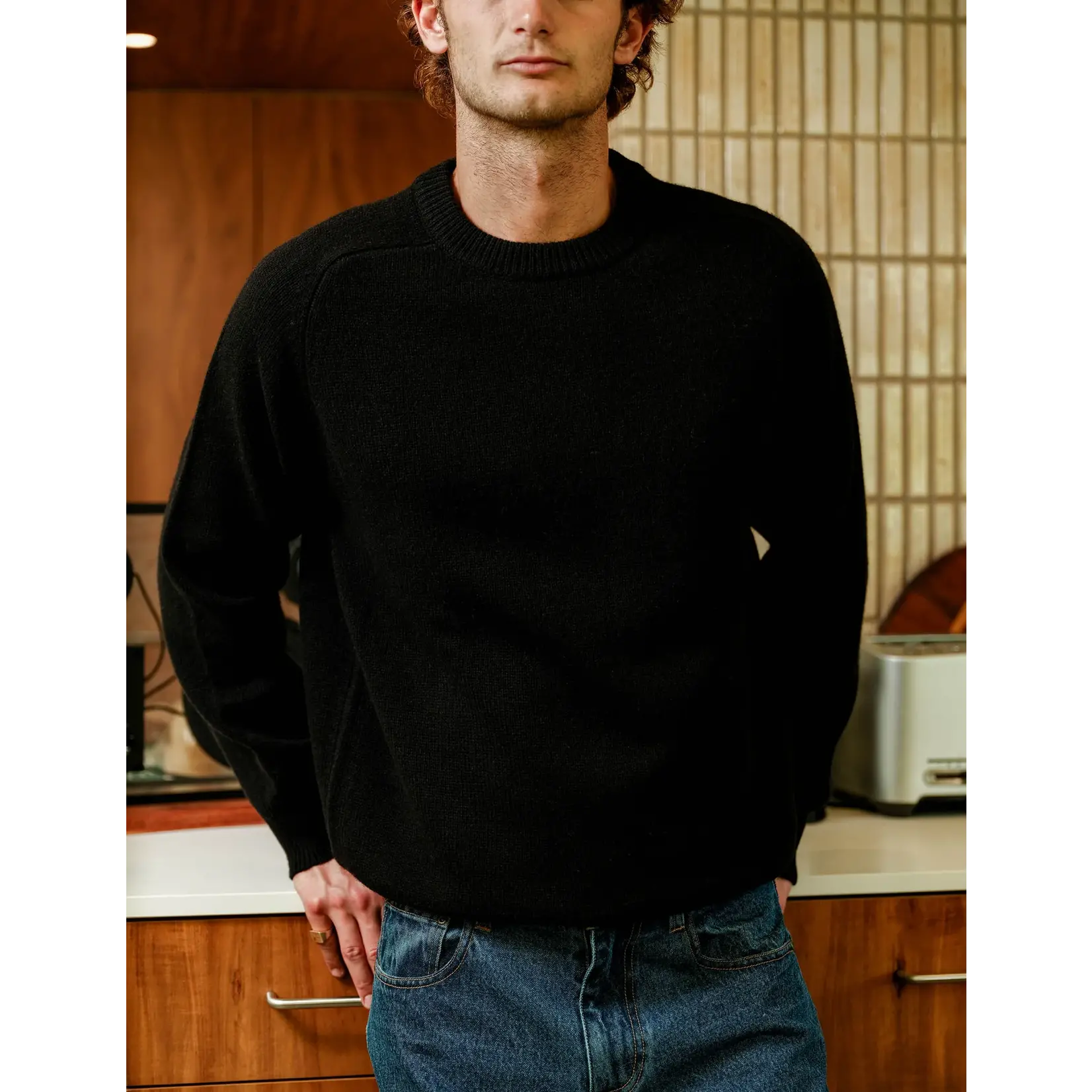 Mr Simple Fred Crew Knit