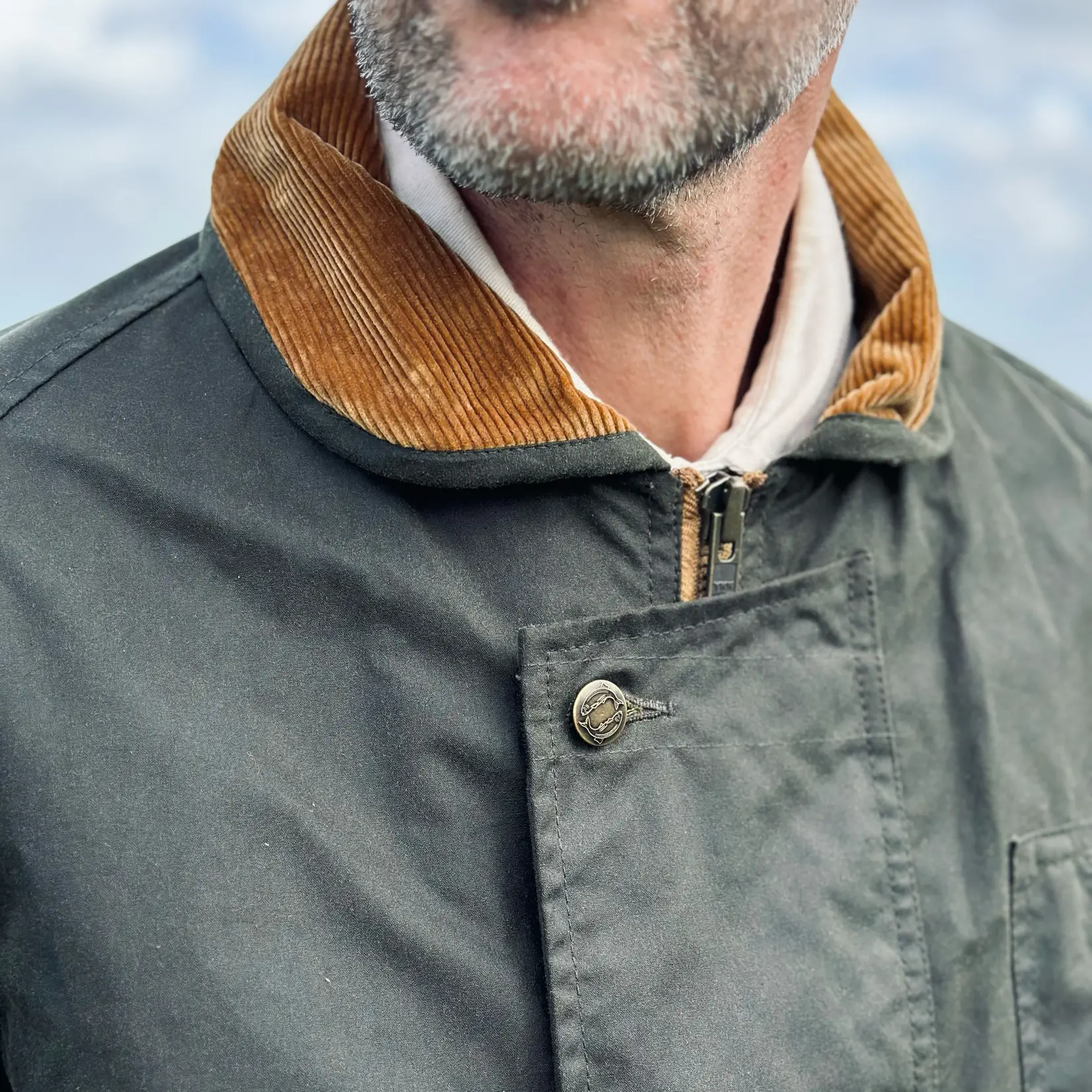 yarmouth oilskins The Slicker Jacket Olive