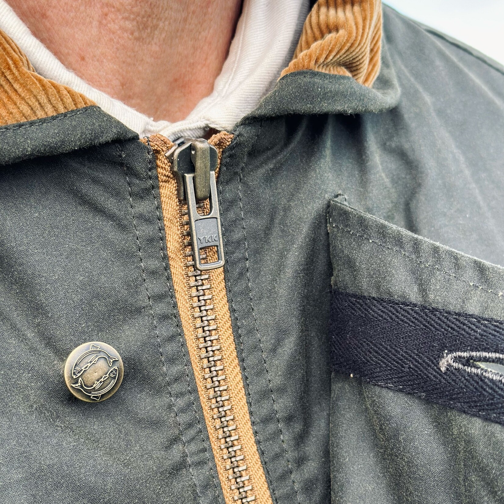 yarmouth oilskins The Slicker Jacket Olive