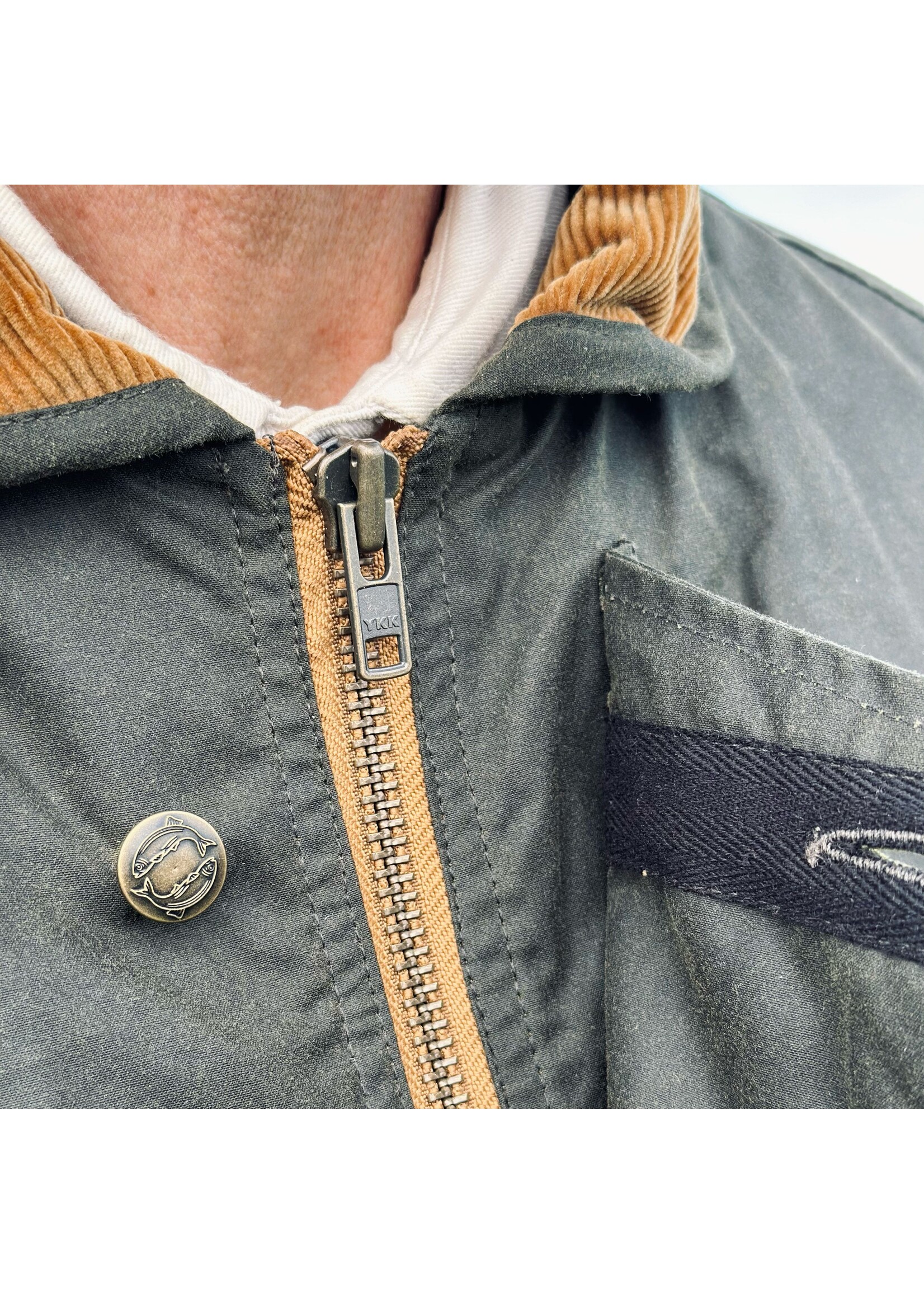 yarmouth oilskins The Slicker Jacket Olive