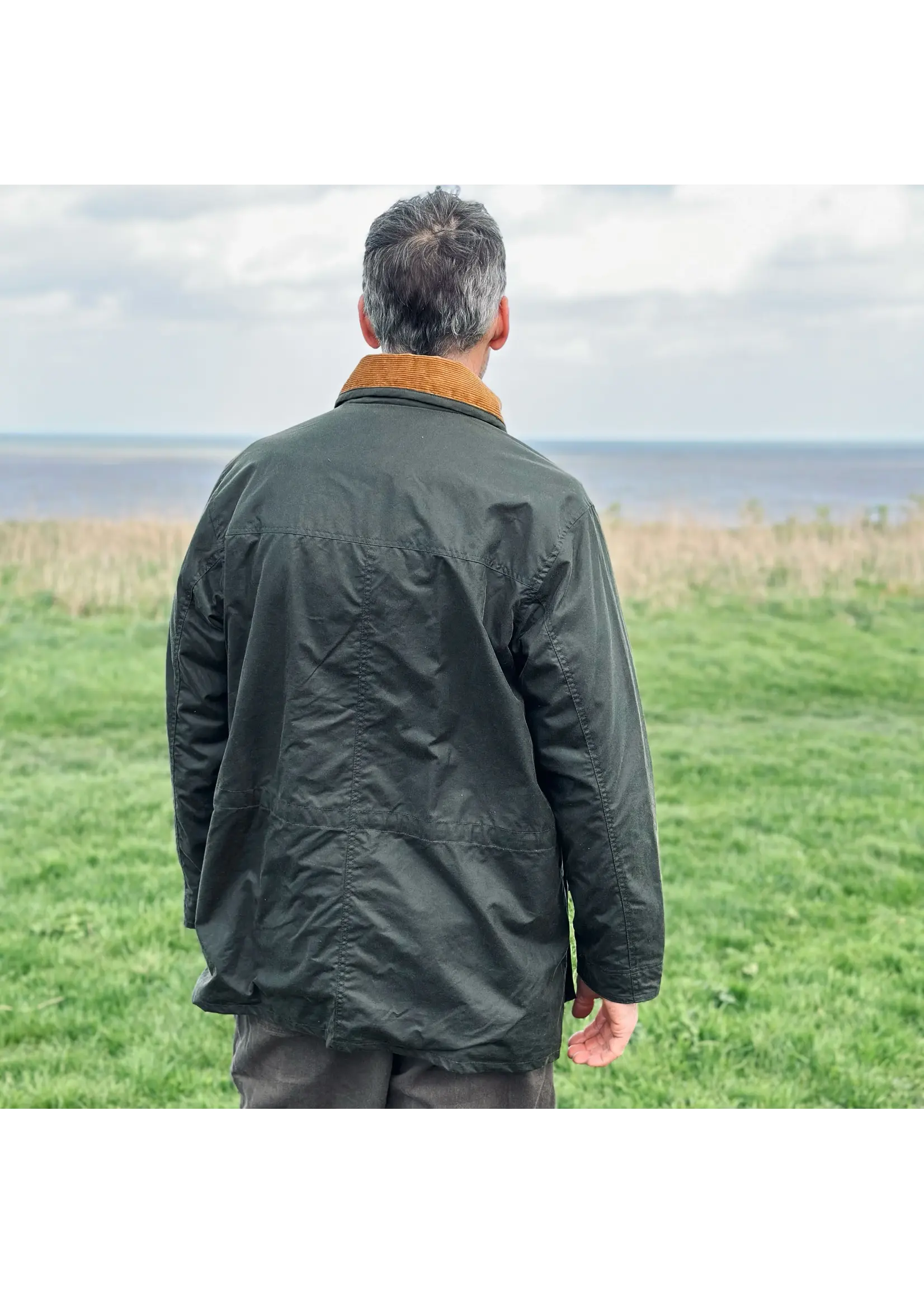 yarmouth oilskins The Slicker Jacket Olive