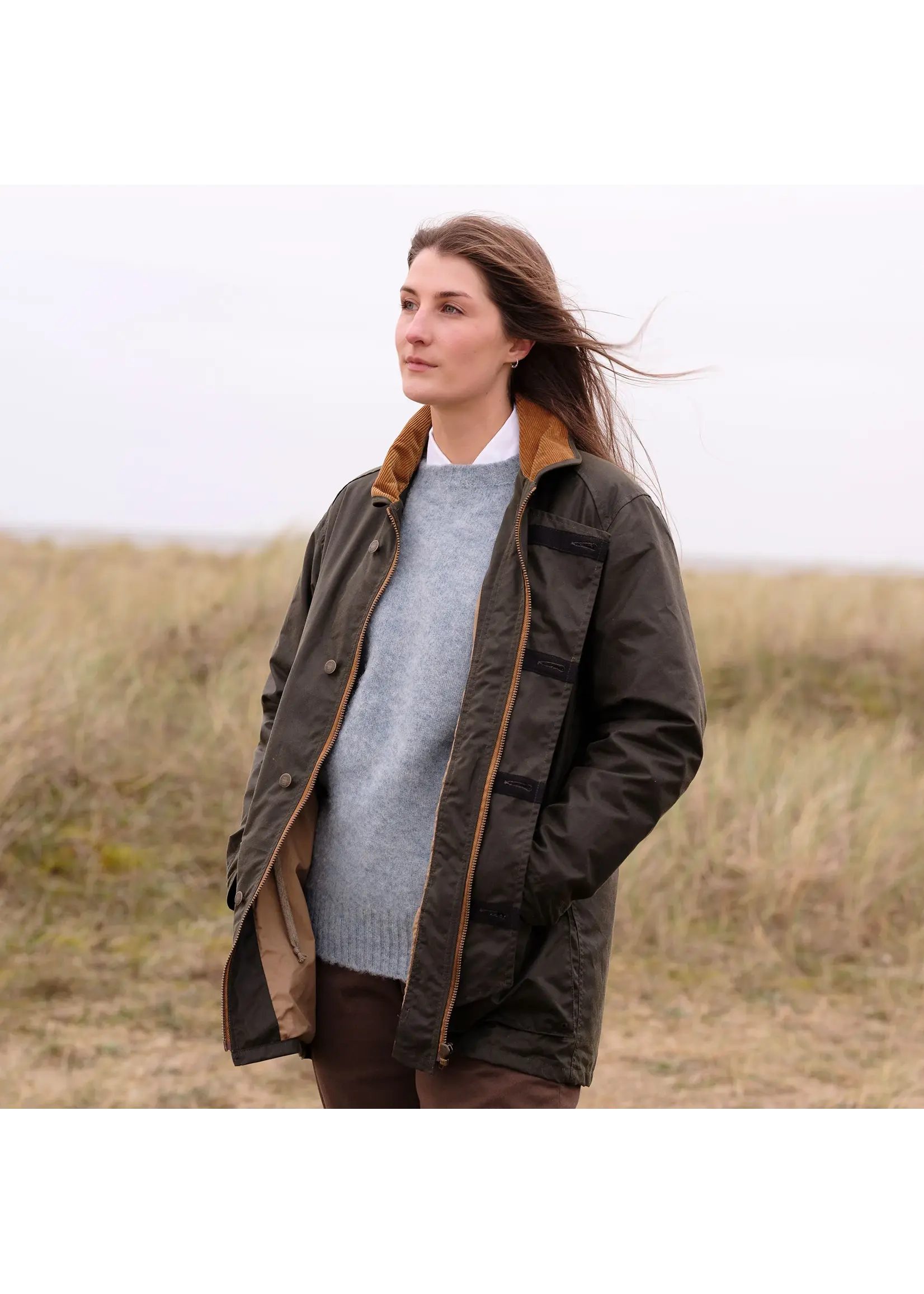 yarmouth oilskins The Slicker Jacket Olive