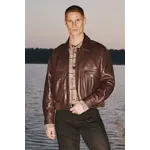 NEUW Casablanca Leather Bomber Espresso M