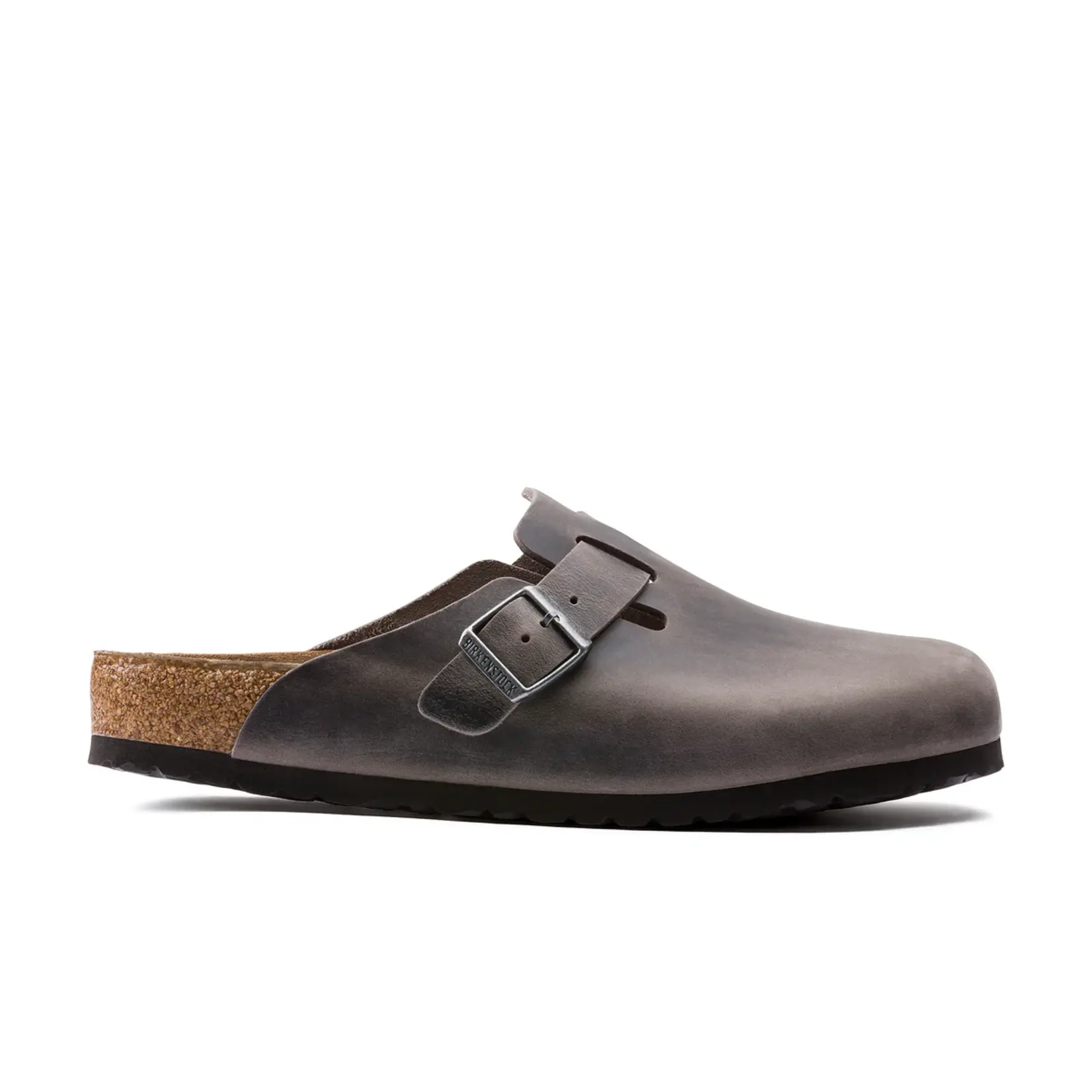 birkenstock Boston SFB Iron Oiled Leather Regular