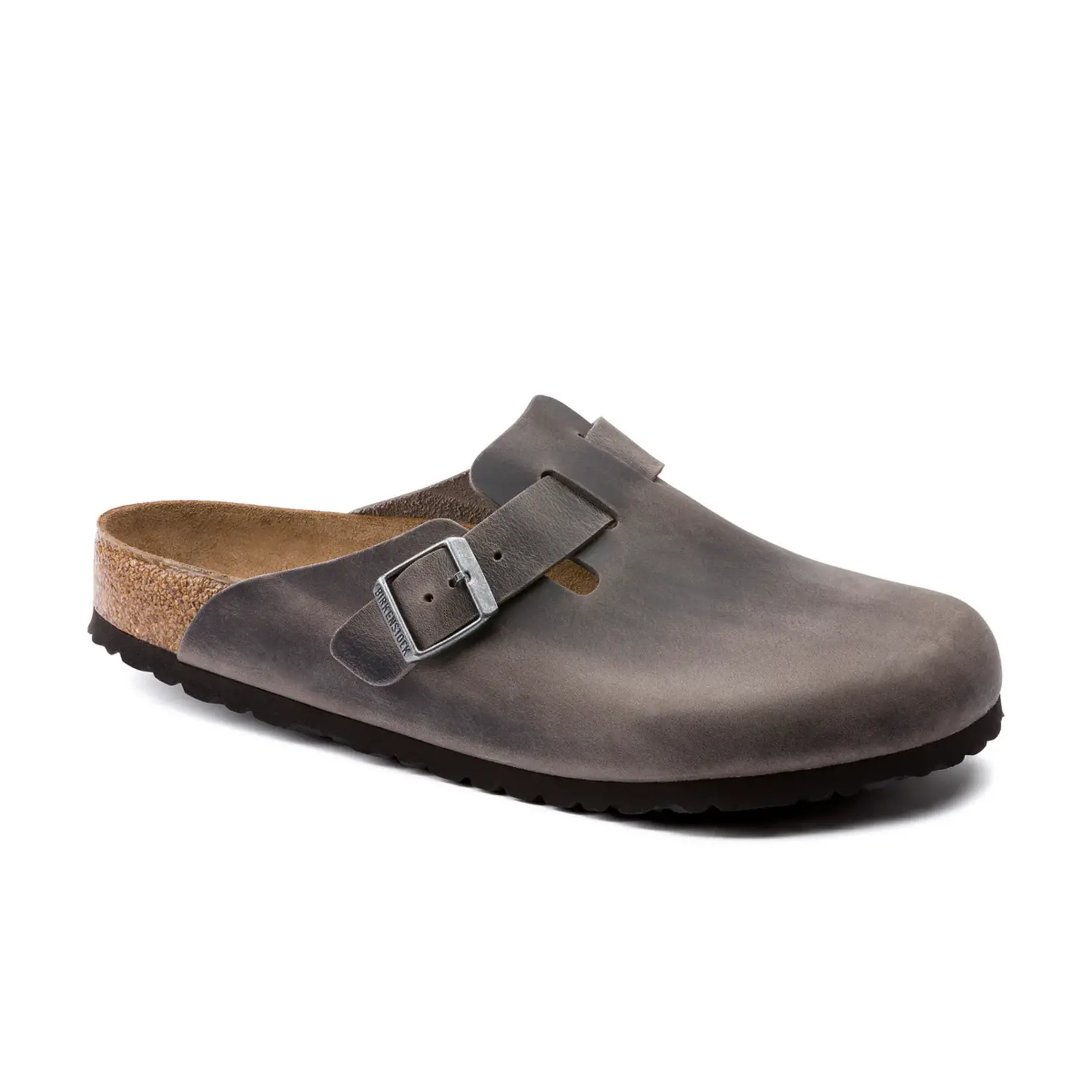 birkenstock Boston SFB Iron Oiled Leather Regular