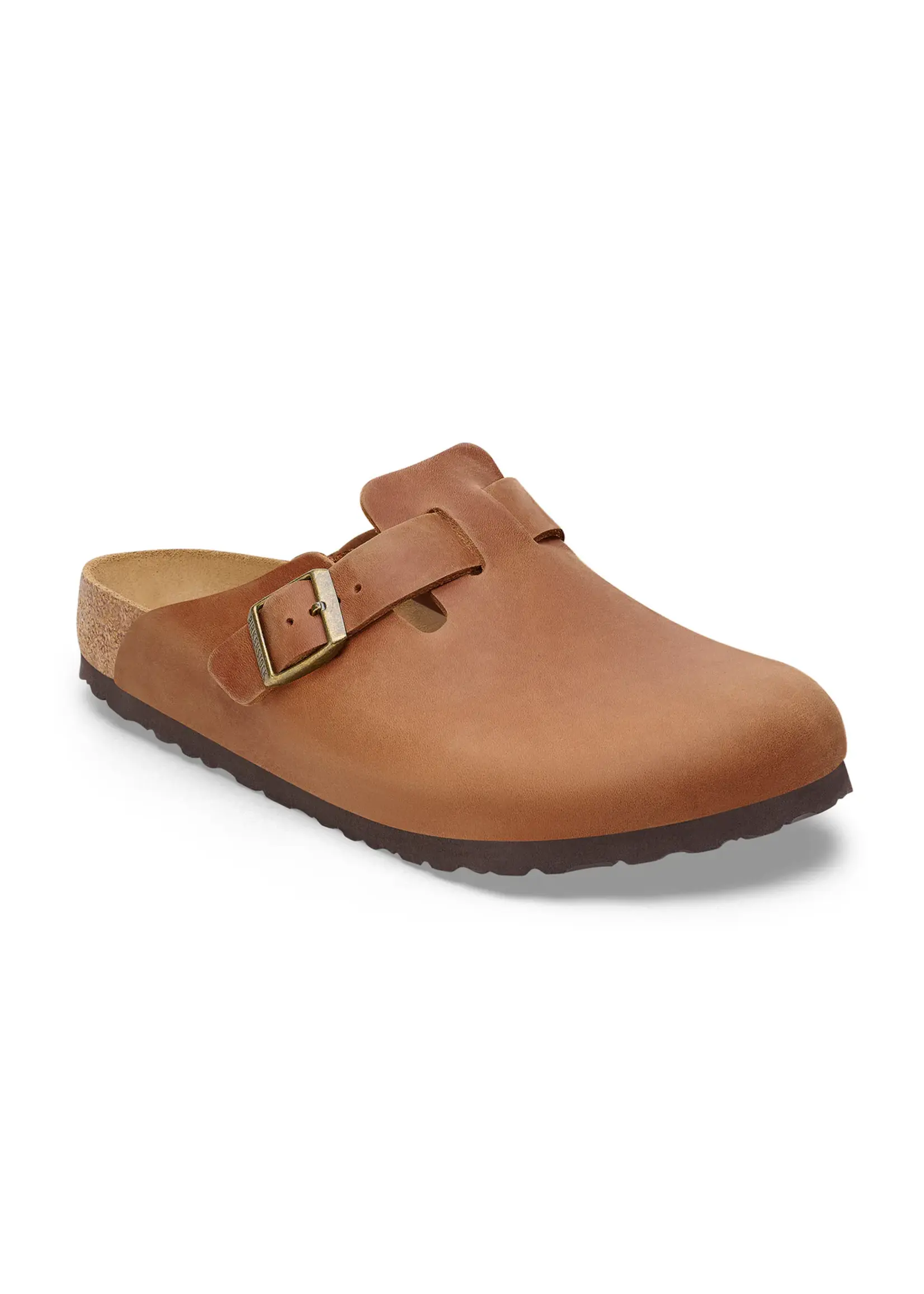 Birkenstock Boston Cognac Oiled Leather Regular