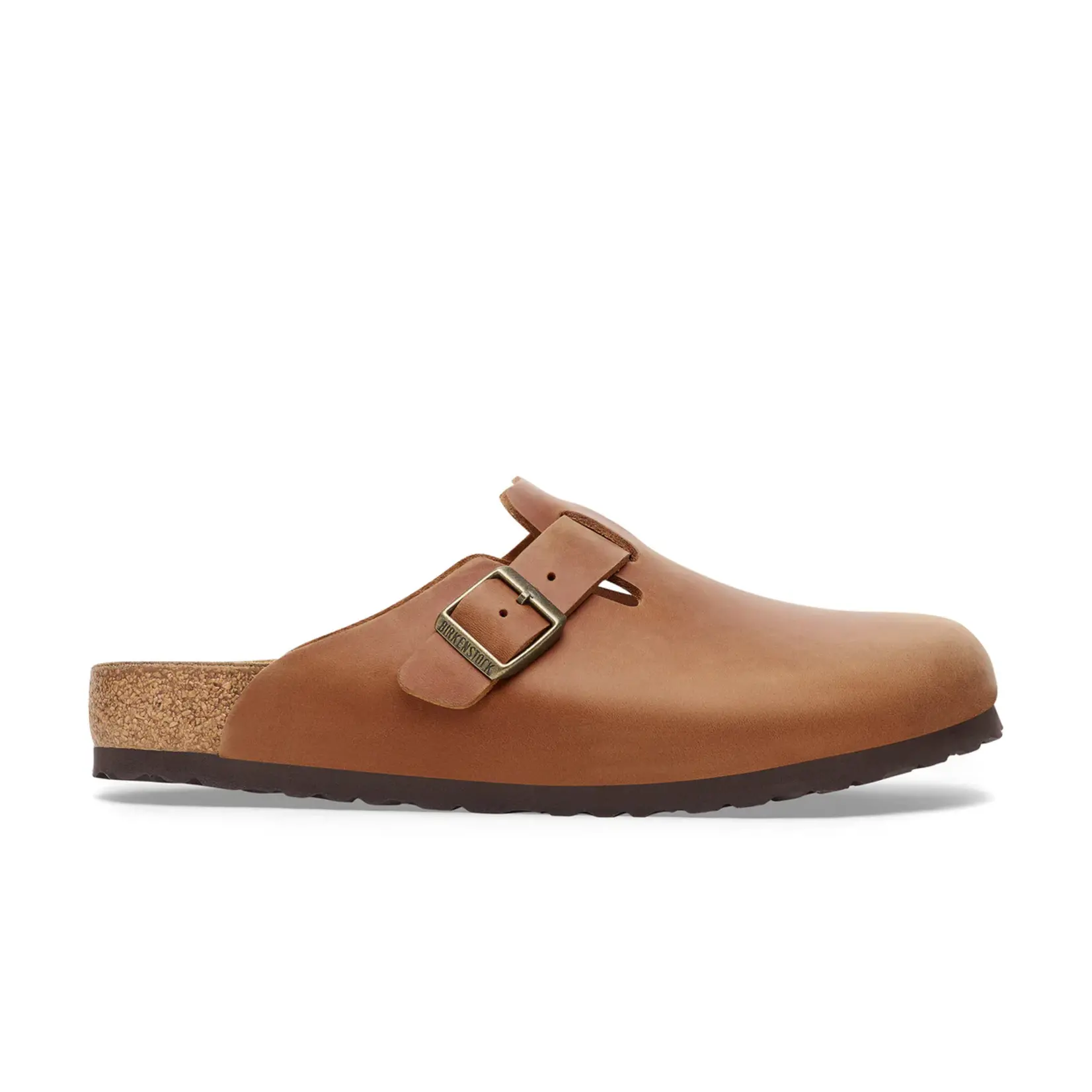 birkenstock Boston Cognac Oiled Leather Regular