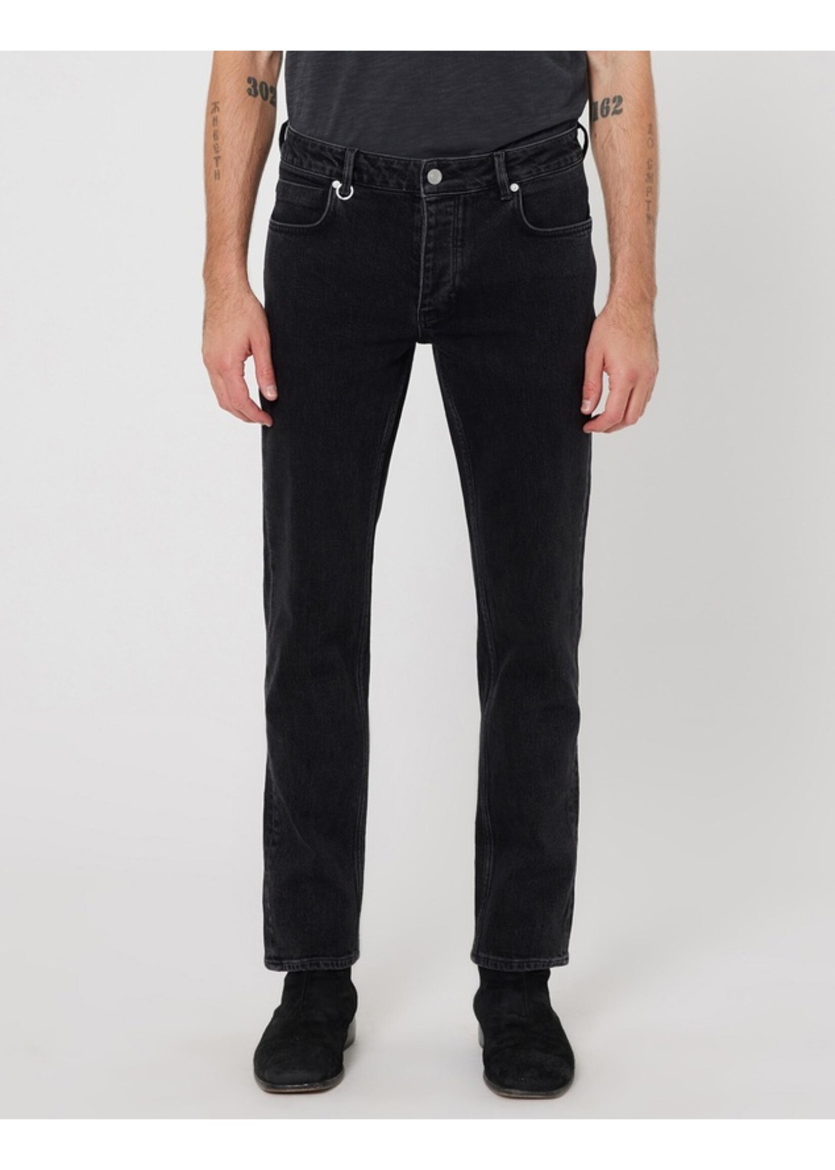 NEUW LOU STRAIGHT DUNE FADED BLACK