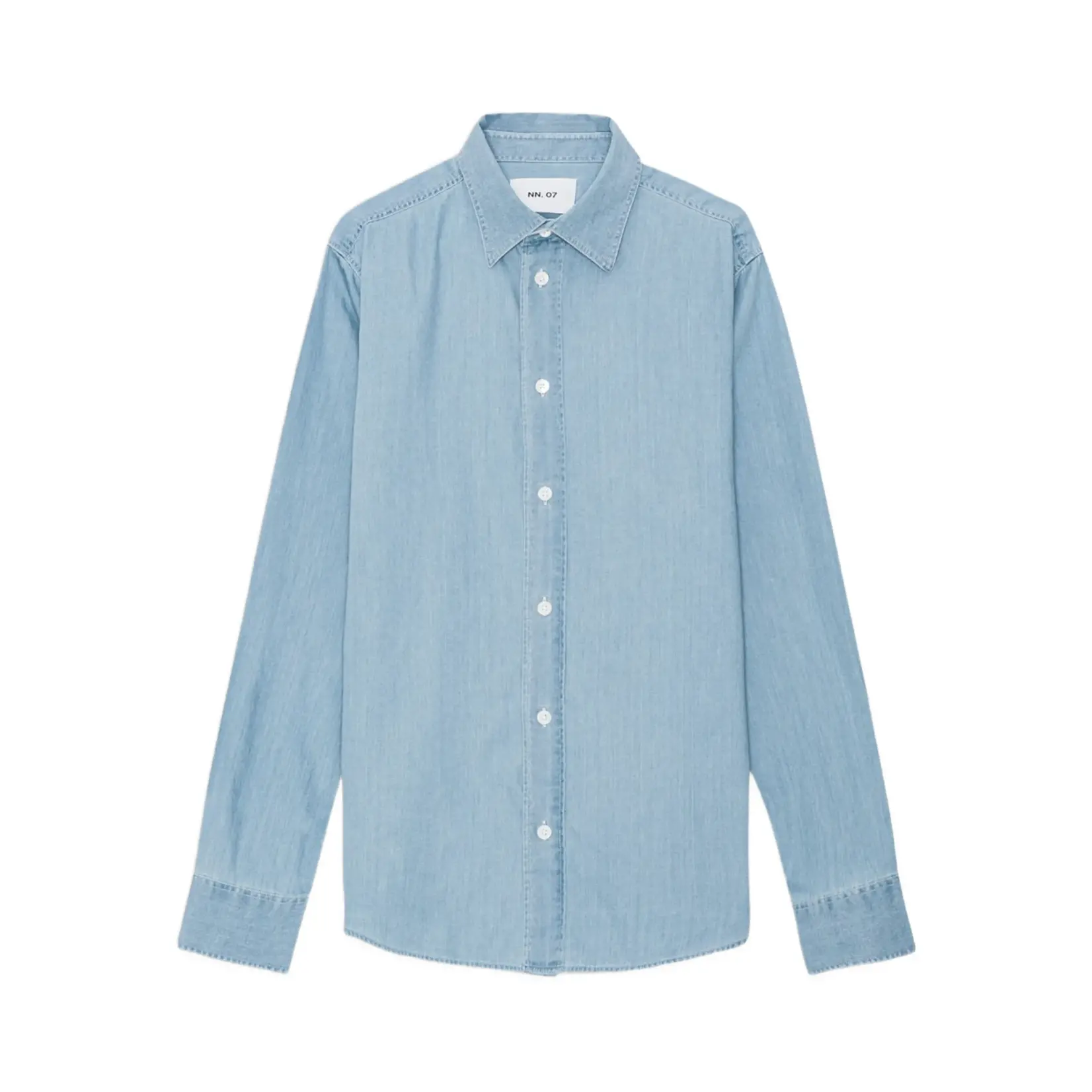 NN07 Colby Shirt 5765 Bleach Indigo #241