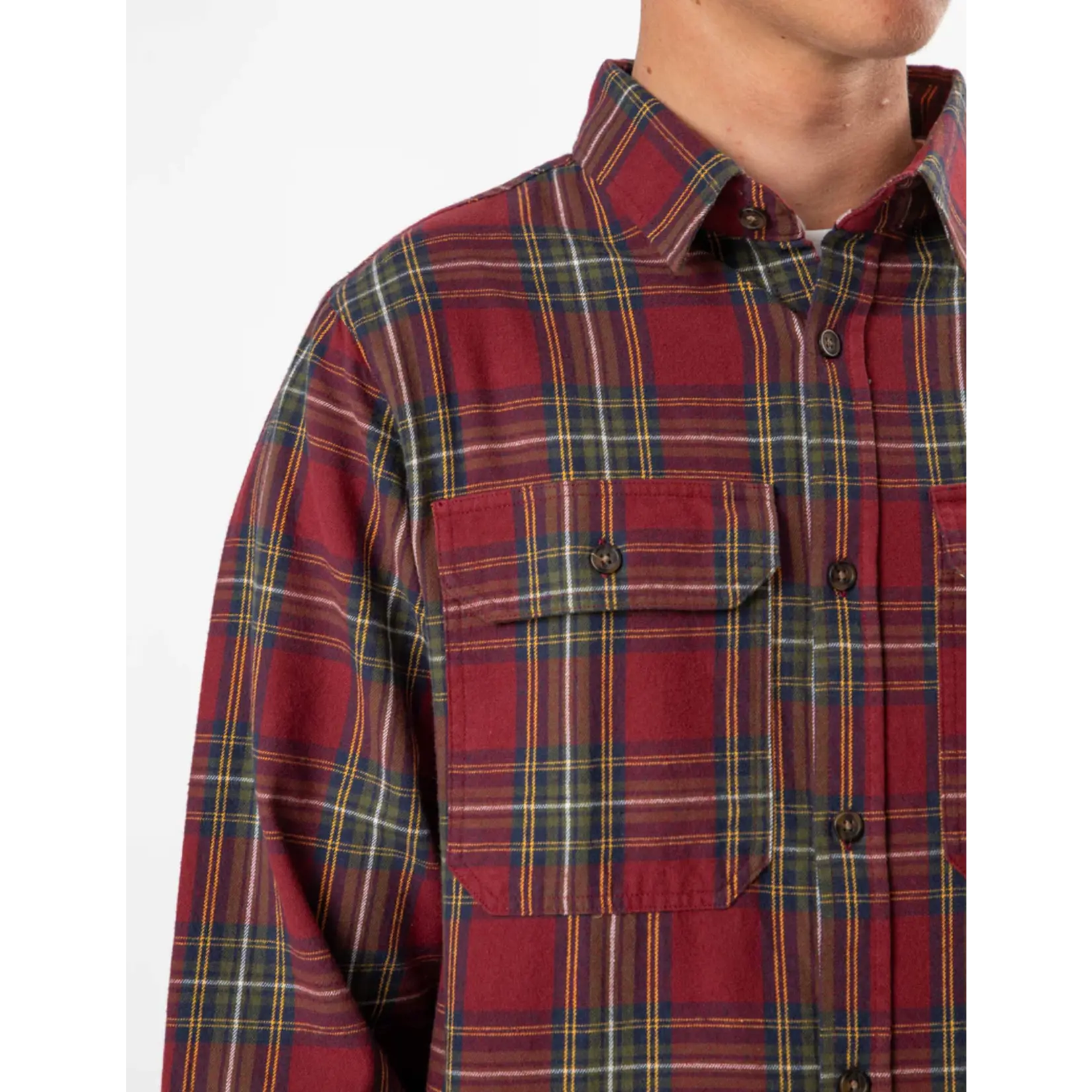 Mr Simple Classic Flannel LS Shirt