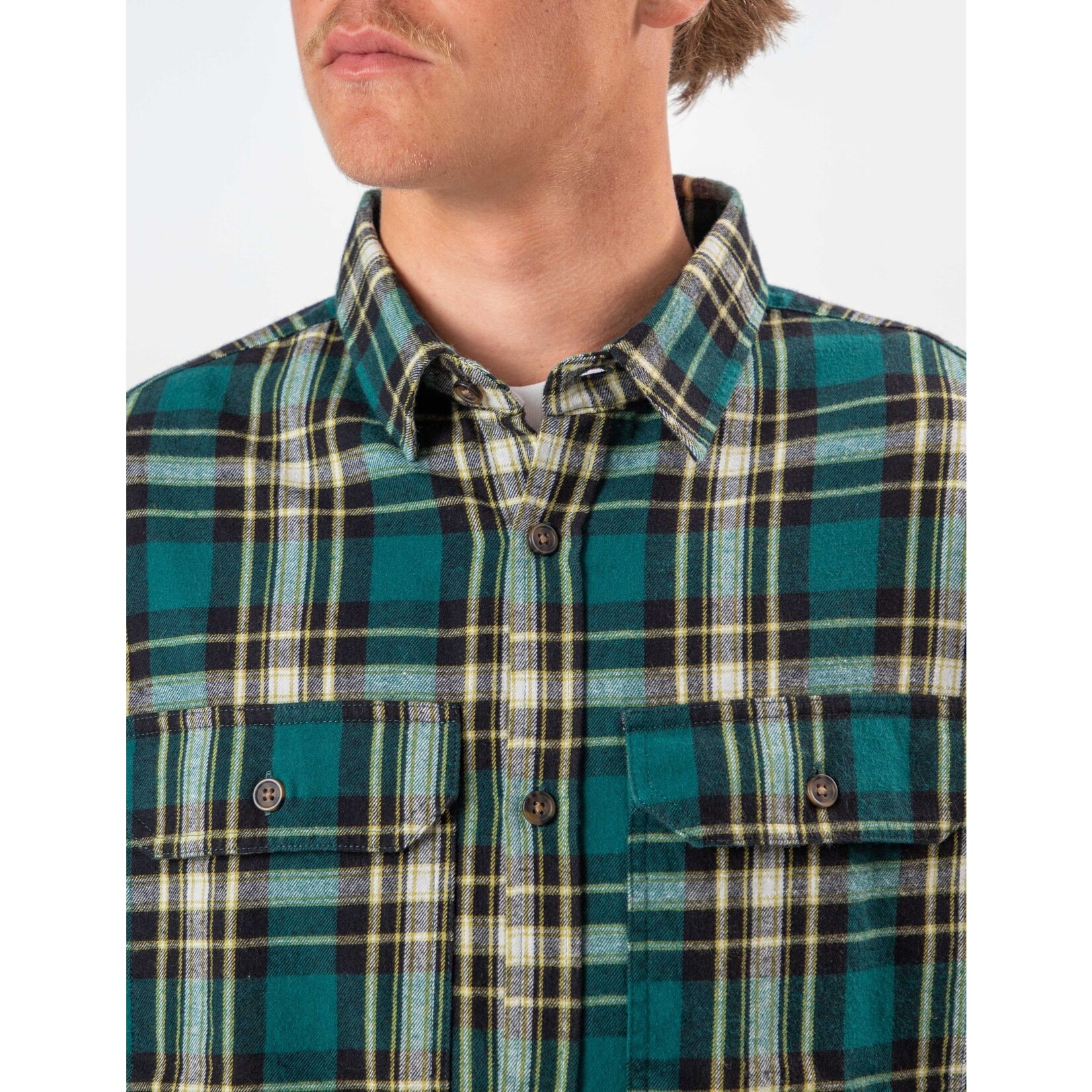 Mr Simple Classic Flannel LS Shirt
