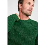 Killykeen Mens Fisherman Ribbed Crew - Green