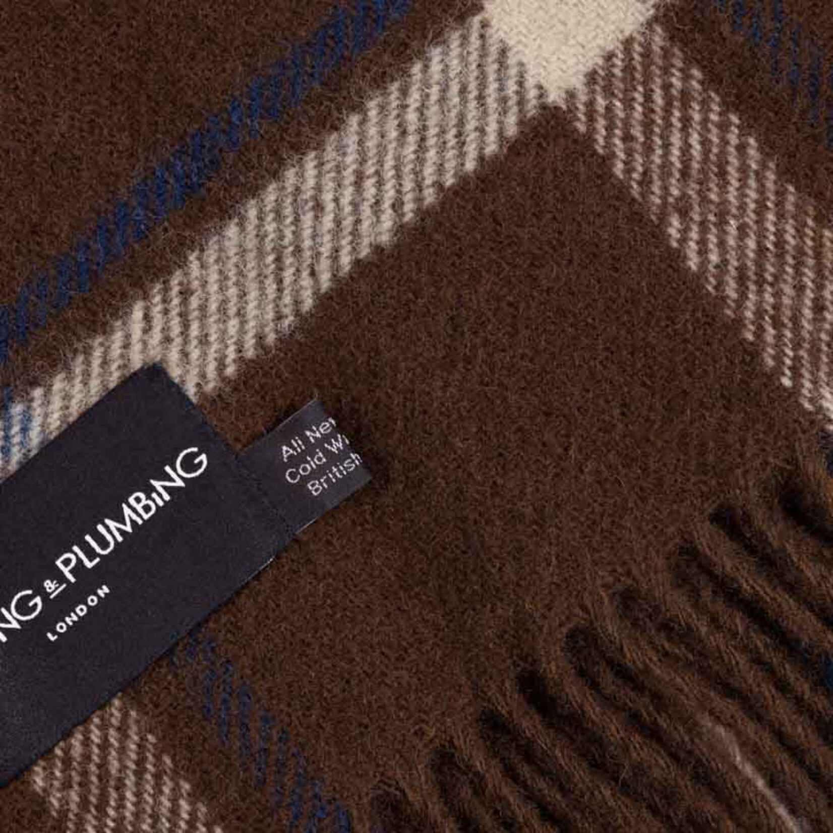 Heating & Plumbing London Heating & Plumbing Evening Tales Pure New Wool Blanket