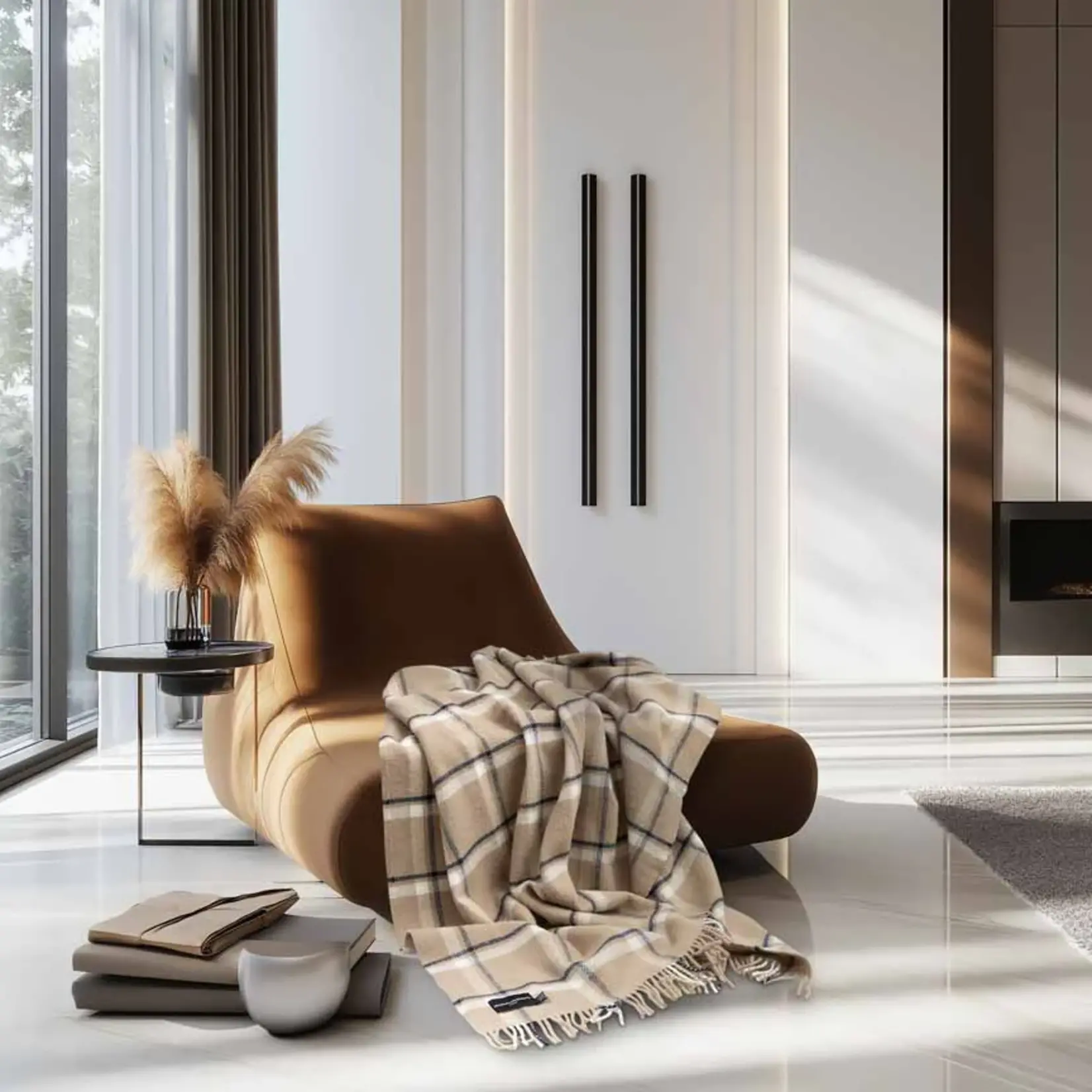 Heating & Plumbing London Heating & Plumbing Evening Tales Pure New Wool Blanket