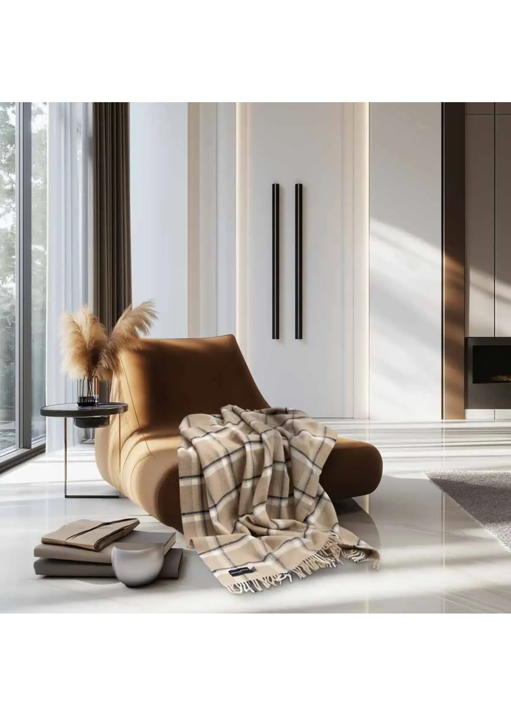 Heating & Plumbing London Heating & Plumbing Evening Tales Pure New Wool Blanket