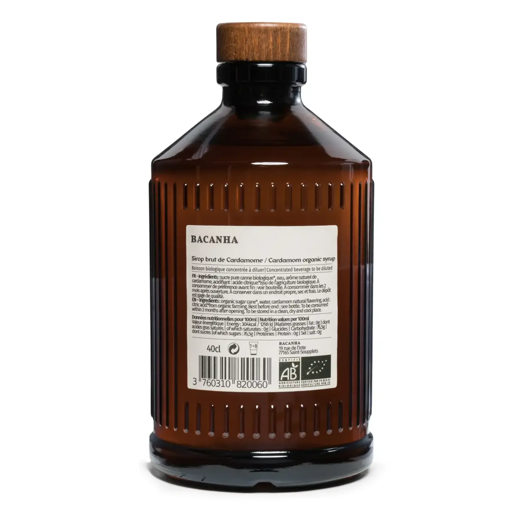 Bacanha Bacanha Organic Raw Bergamot Syrup (400 ml)