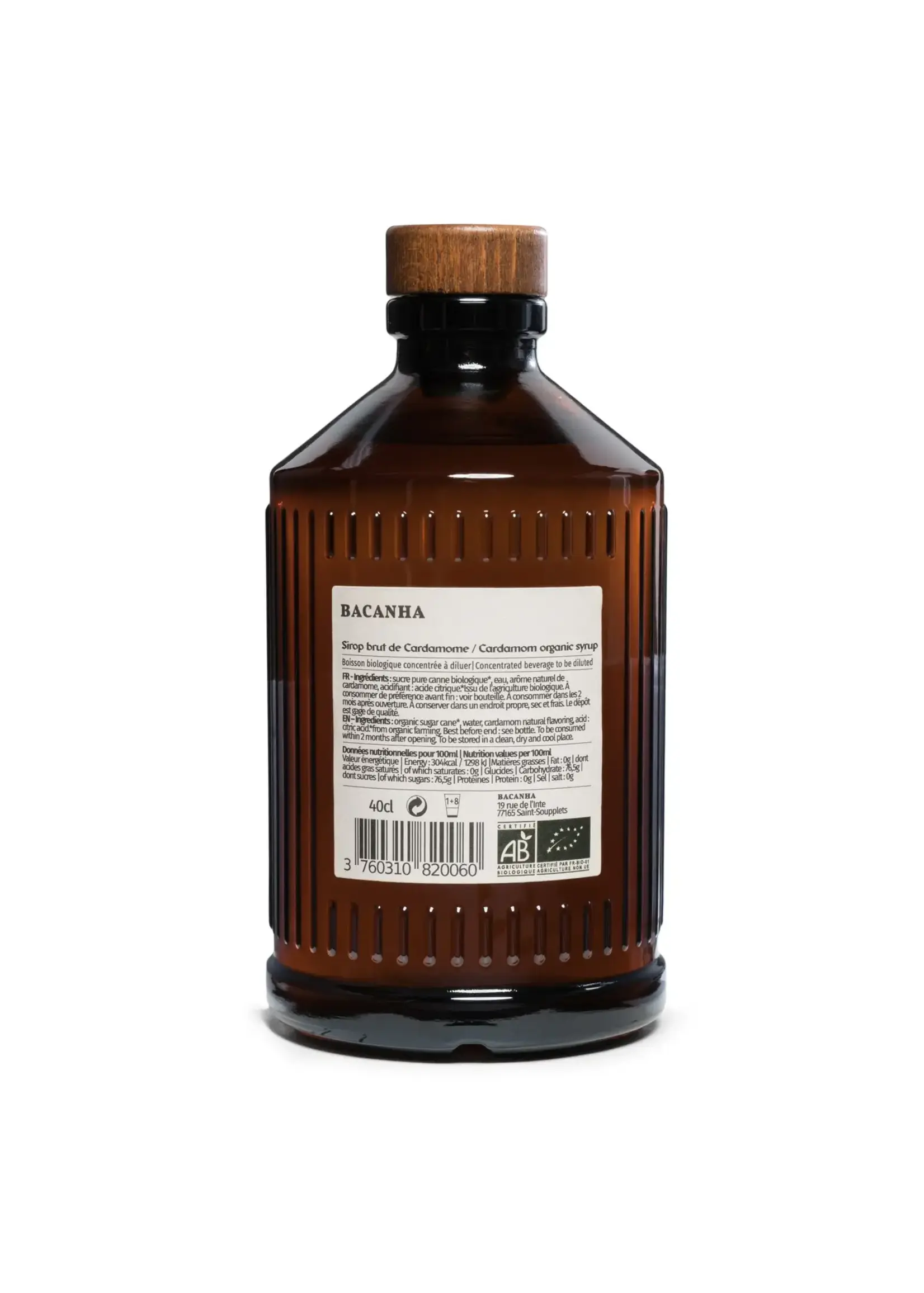 Bacanha Bacanha Organic Raw Bergamot Syrup (400 ml)