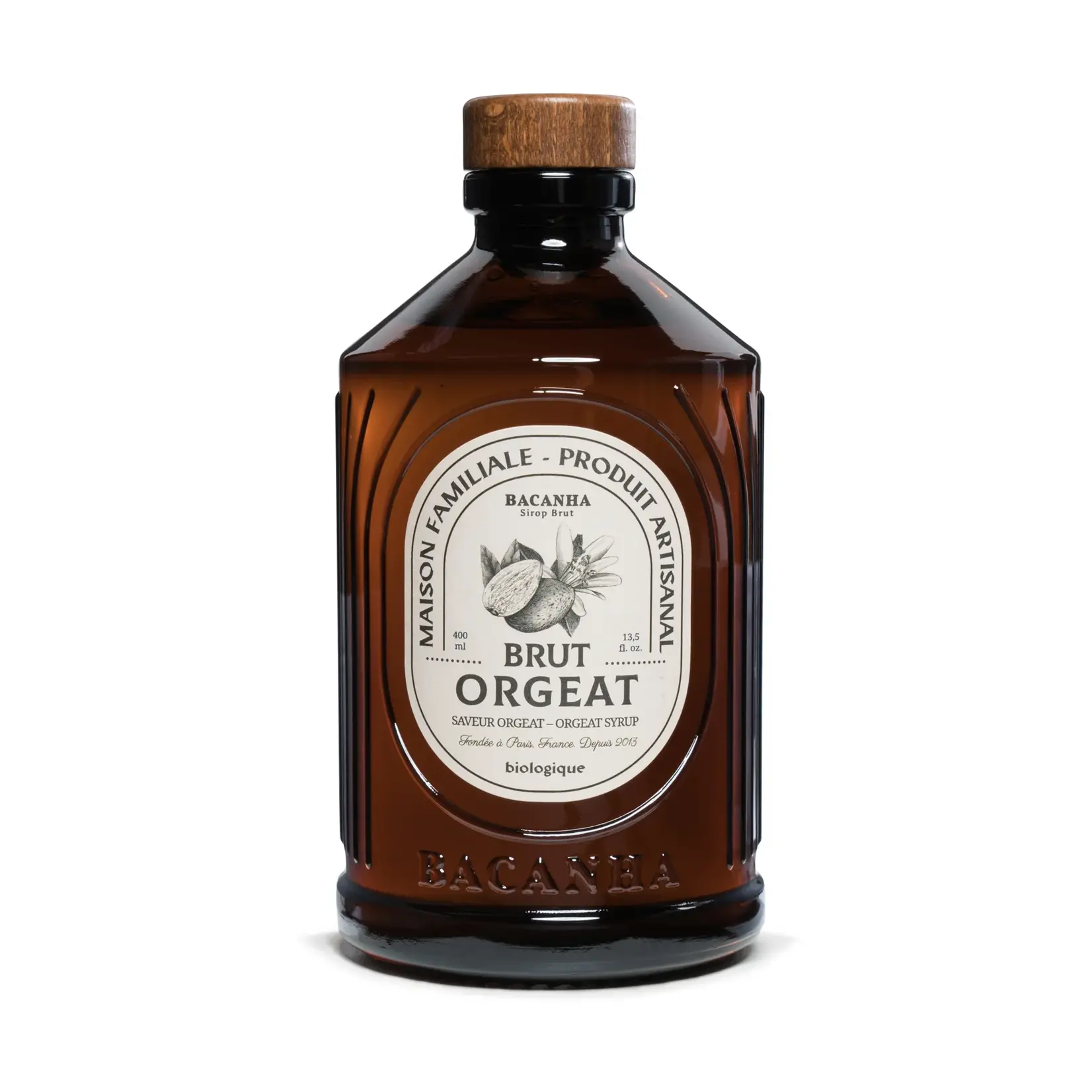 Bacanha Raw Orgeat Syrup- 400ml