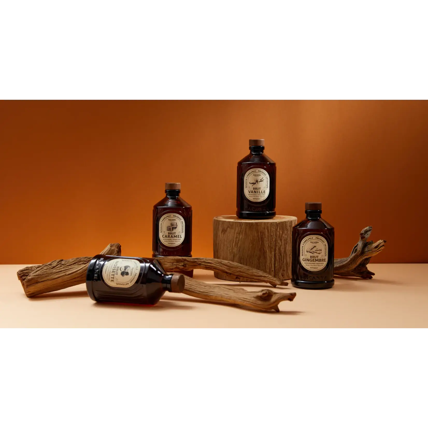 Bacanha Raw Vanilla Syrup - 400ml