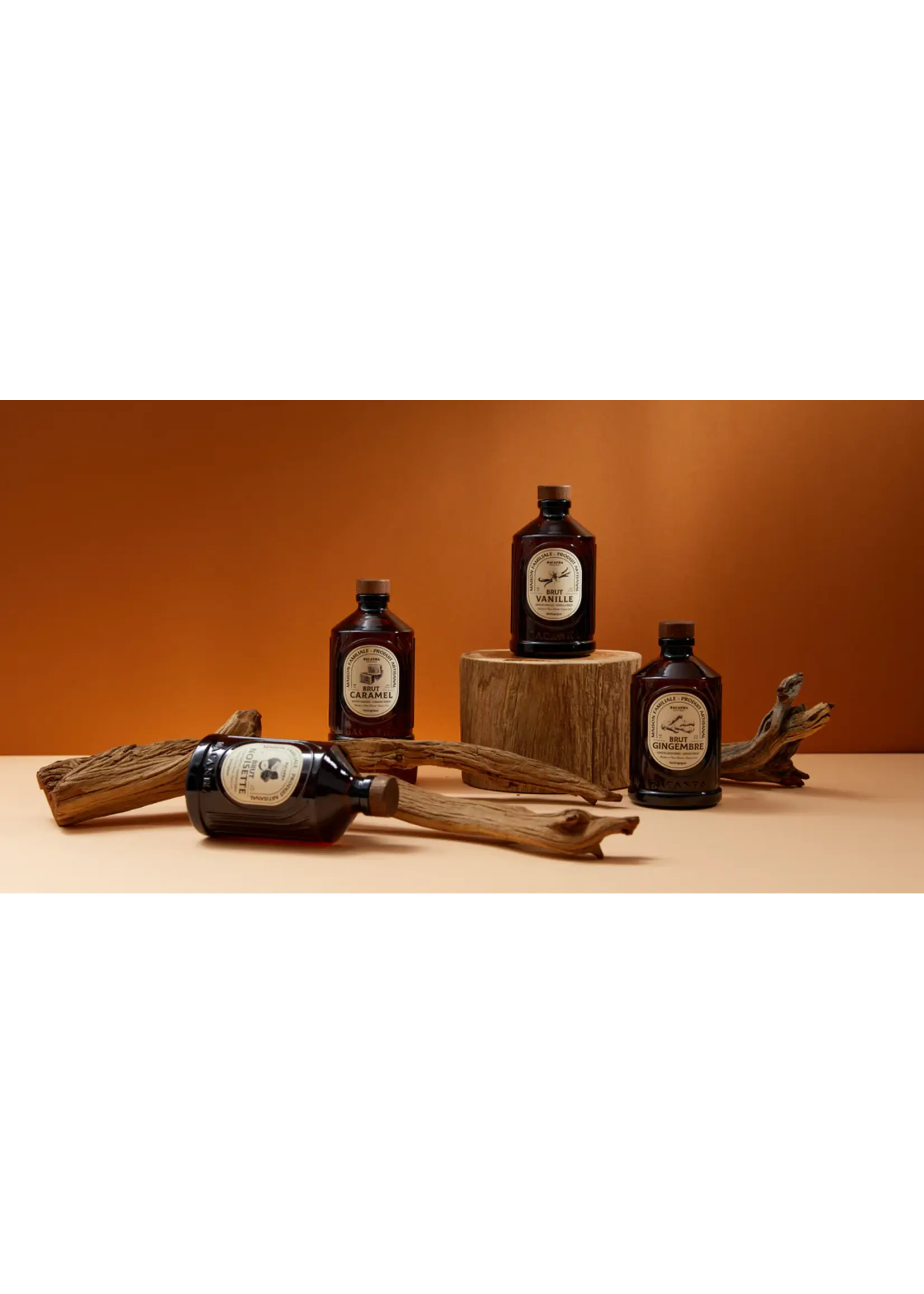 Bacanha Raw Vanilla Syrup - 400ml