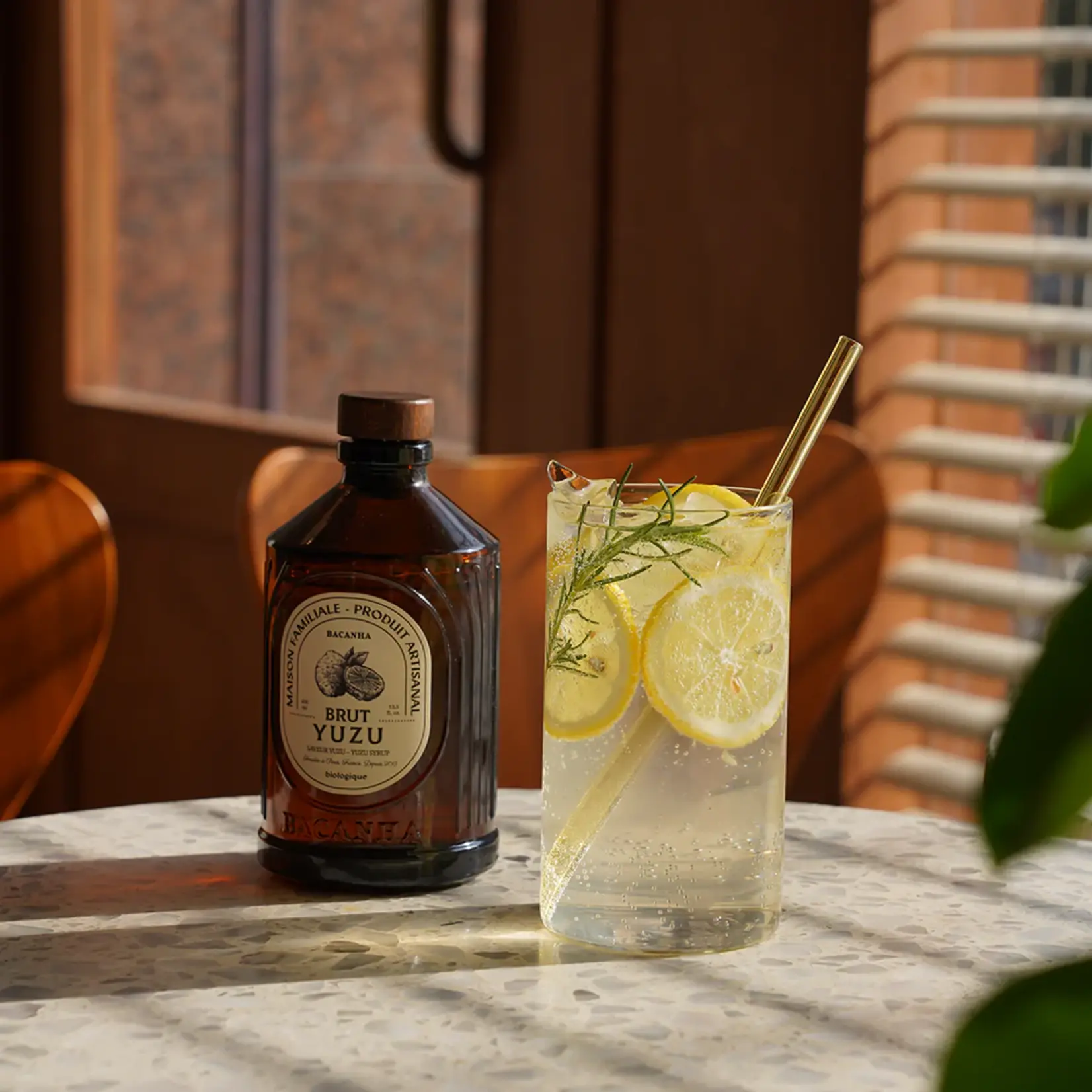 Bacanha Raw Yuzu Syrup - Organic - 400ml - 13,5 Fl. oz.