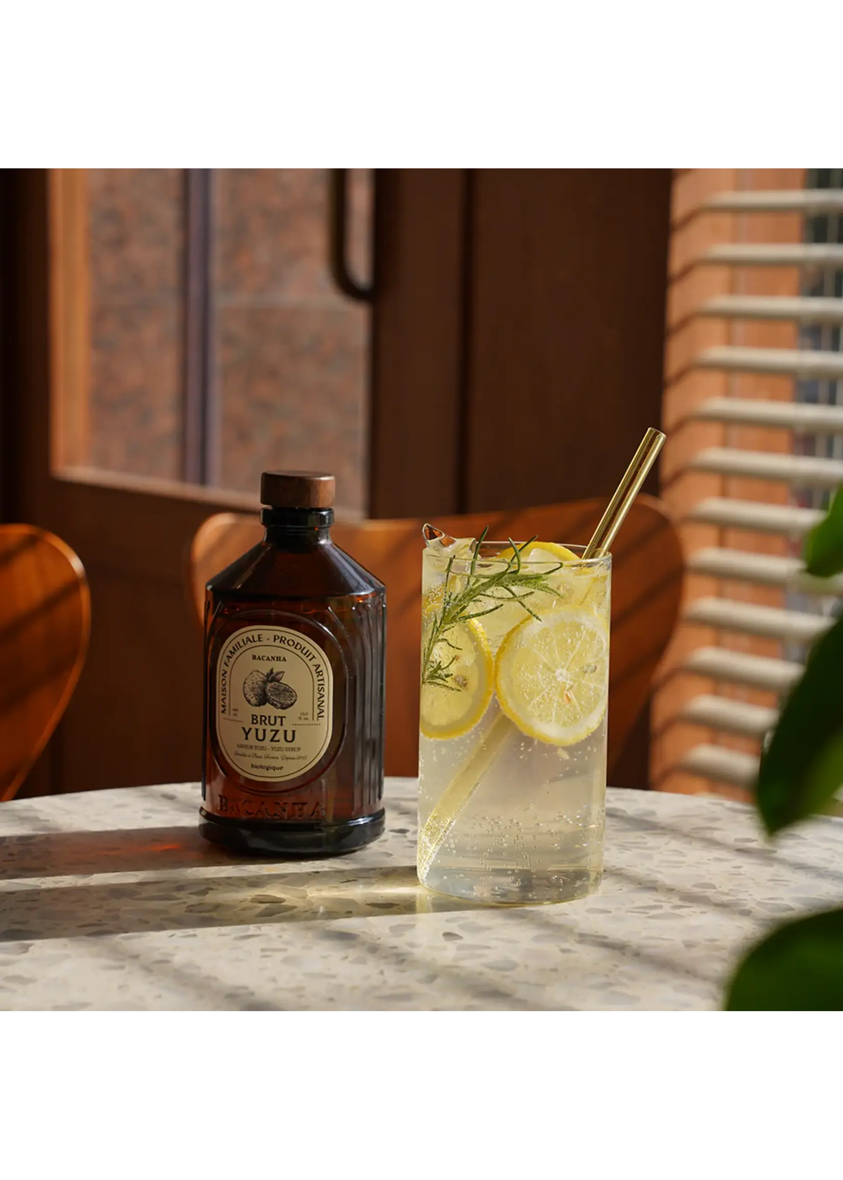 Bacanha Raw Yuzu Syrup - Organic - 400ml - 13,5 Fl. oz.