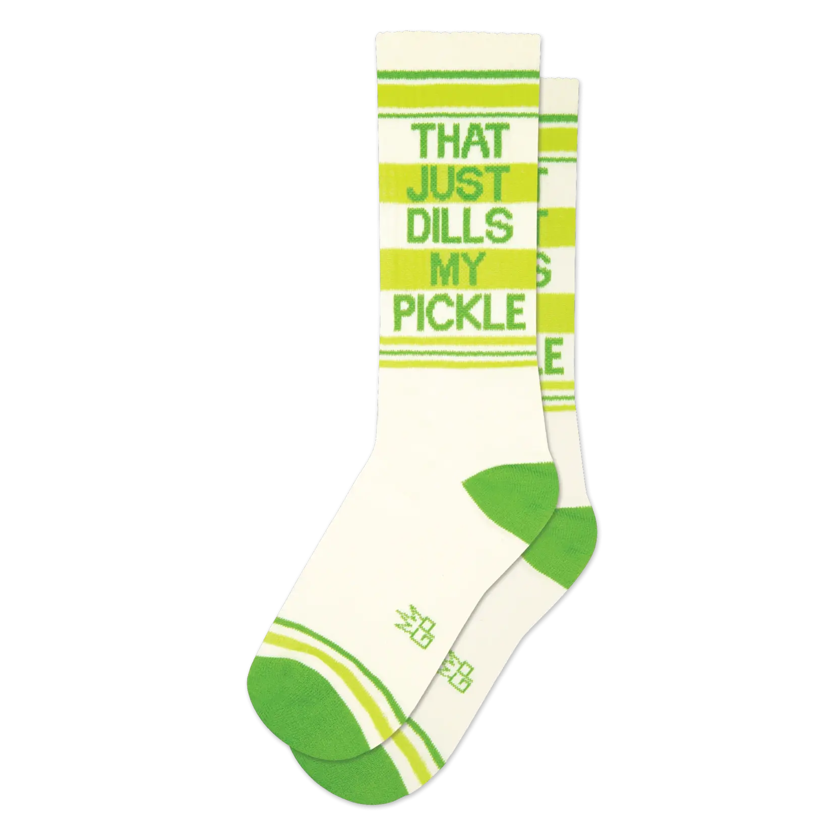 Gumball Poodle That Just Dills My Pickle Gym Crew Socks