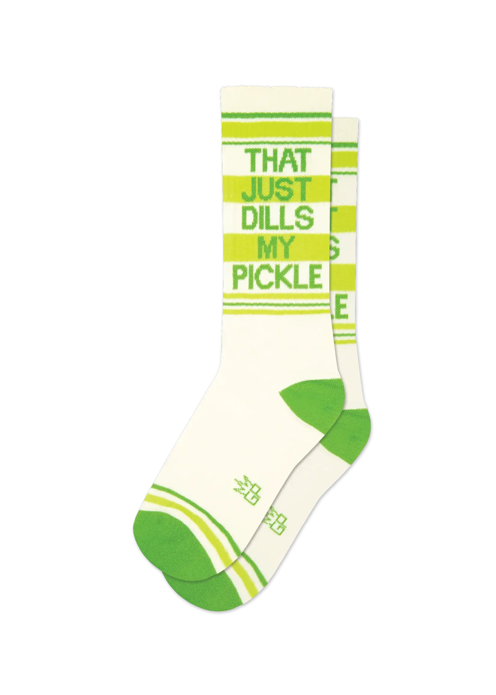 Gumball Poodle That Just Dills My Pickle Gym Crew Socks