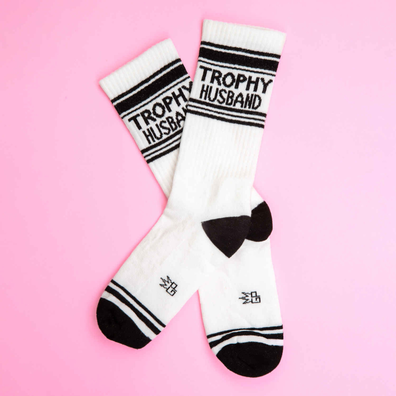 Gumball Poodle Trophy Husband Gym Crew Socks