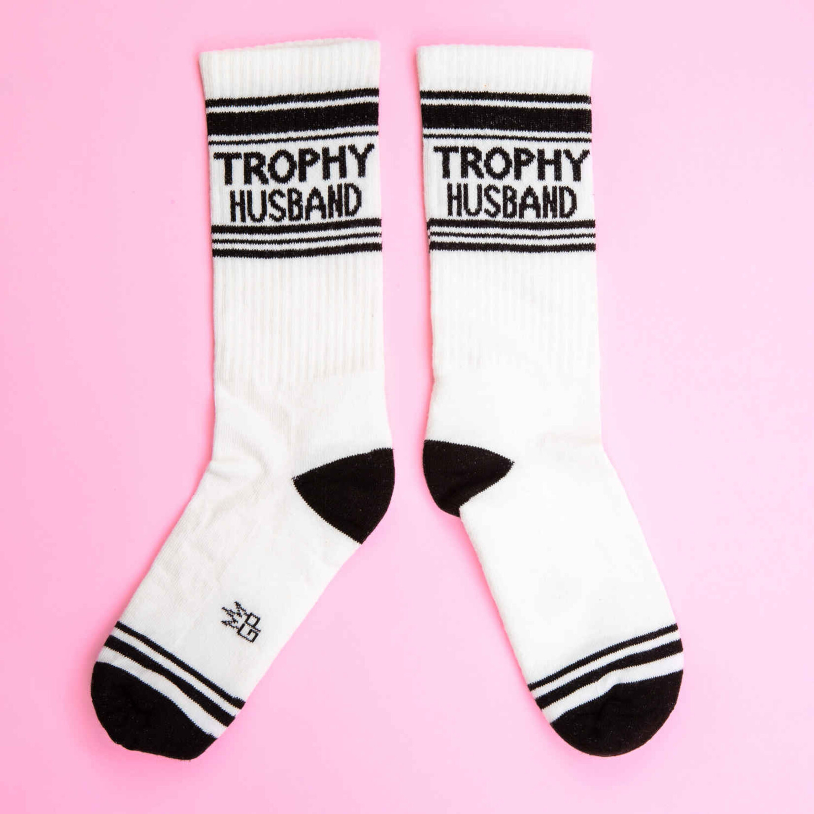 Gumball Poodle Trophy Husband Gym Crew Socks