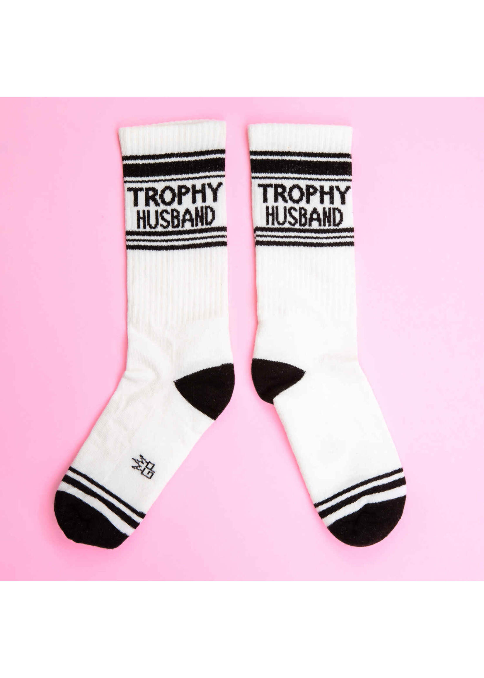 Gumball Poodle Trophy Husband Gym Crew Socks