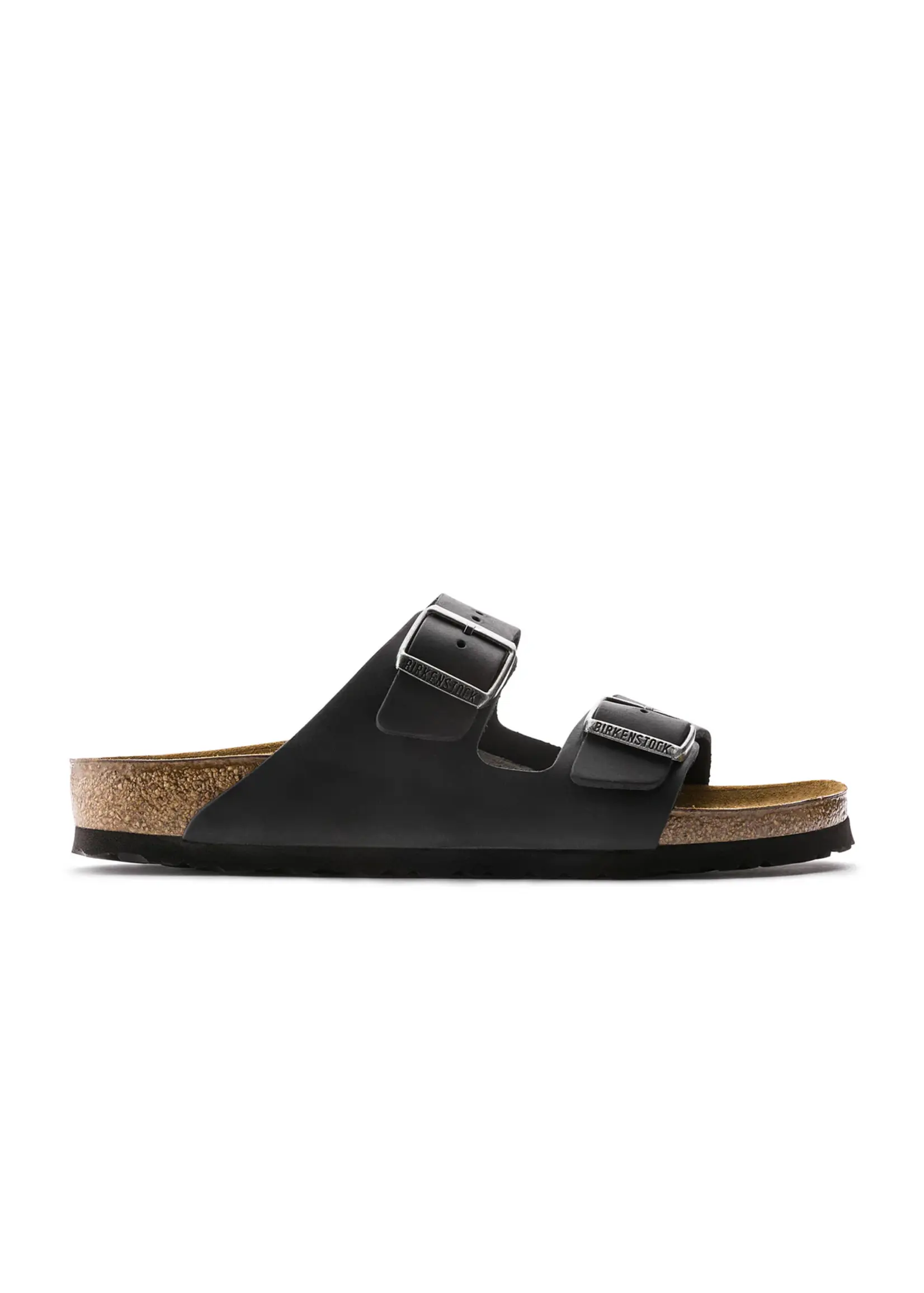 Birkenstock Arizona Black Oiled Leather Regular