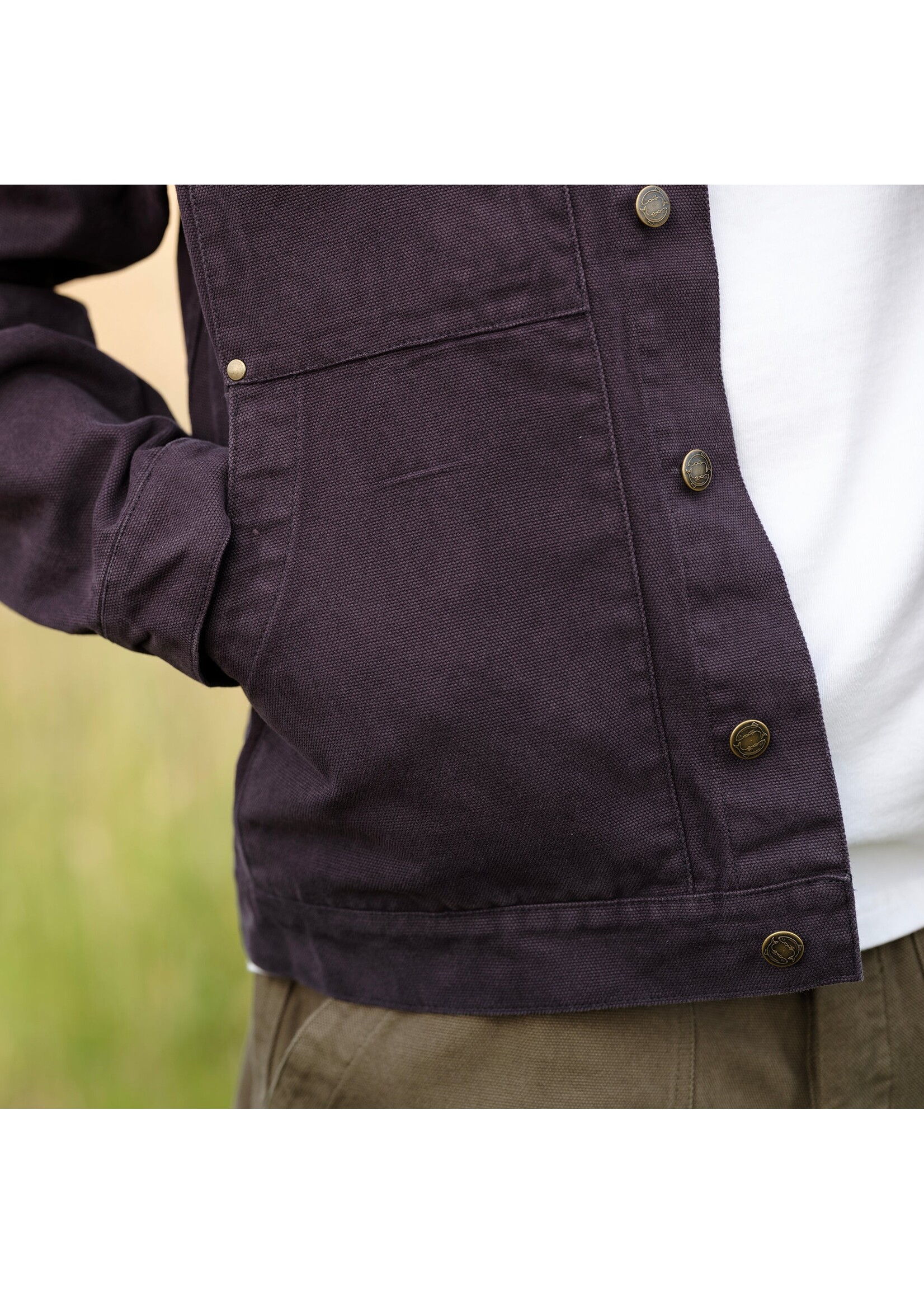 yarmouth oilskins The Drivers Jacket - Navy Yarmouth Oilskins