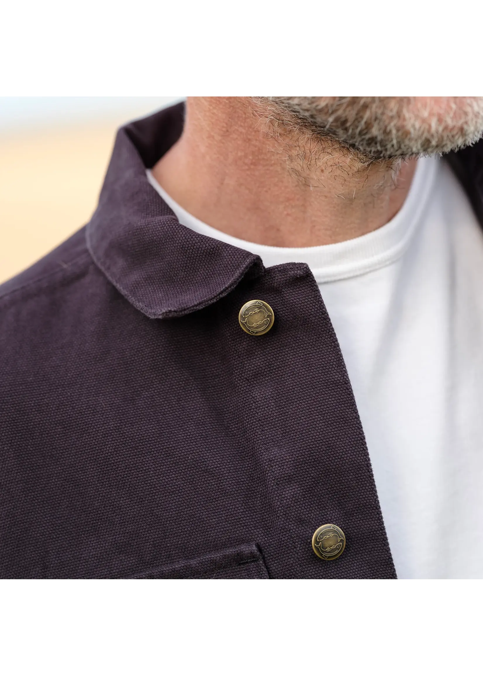 yarmouth oilskins The Drivers Jacket - Navy Yarmouth Oilskins