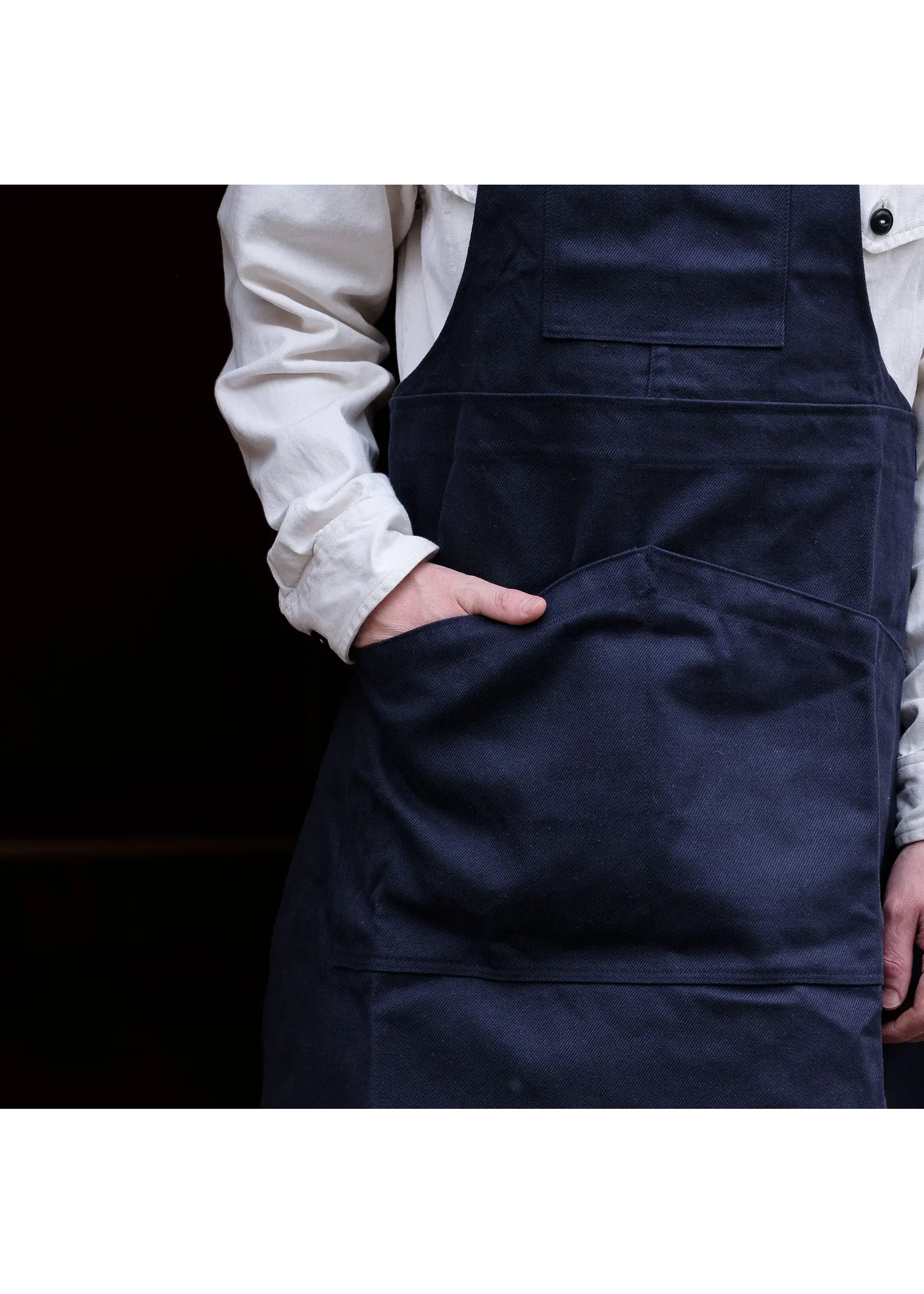 yarmouth oilskins The Yarmouth Apron - Navy | One Size