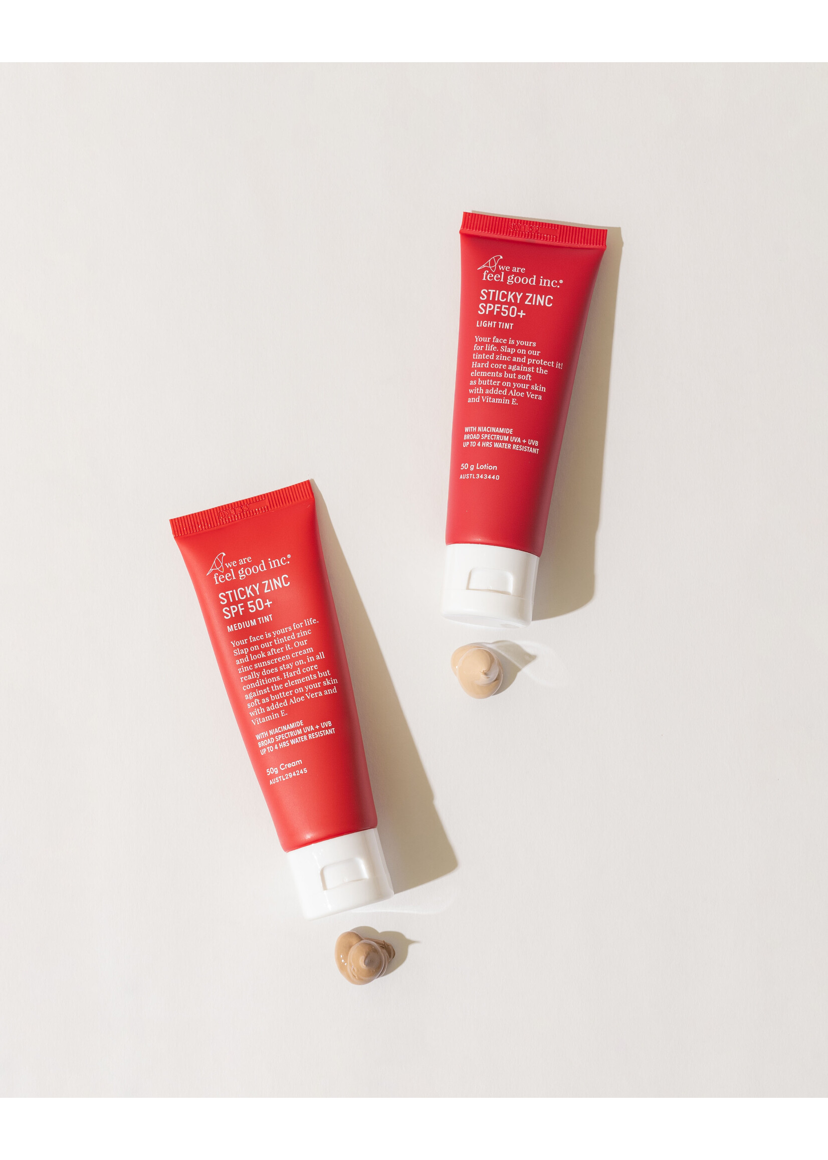 We Are Feel Good Inc. Sticky Zinc Medium Tint SPF50+ 50g - Medium Tint