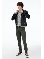 NEUW Lou Slim Twill Military