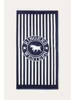 Ringers Western Ringers Stripe Towel - Navy