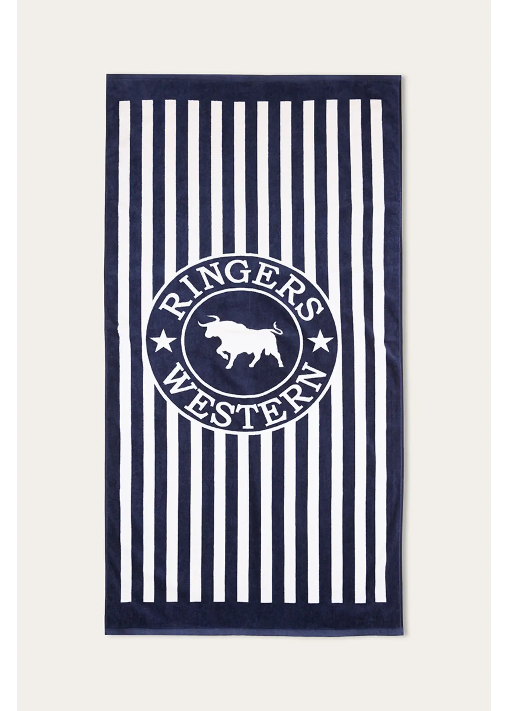Ringers Western Ringers Stripe Towel - Navy