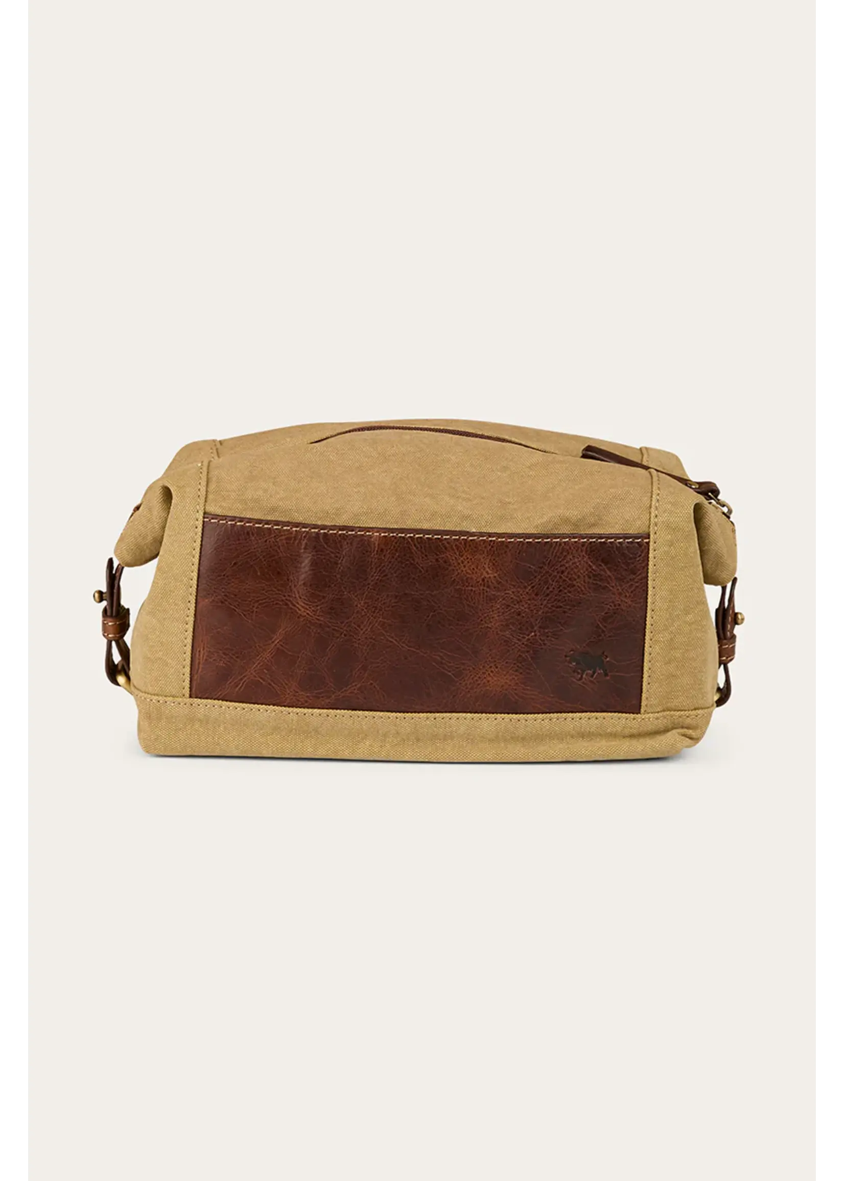 Ringers Western Waxicanvas Toiletry Bag - Cognac
